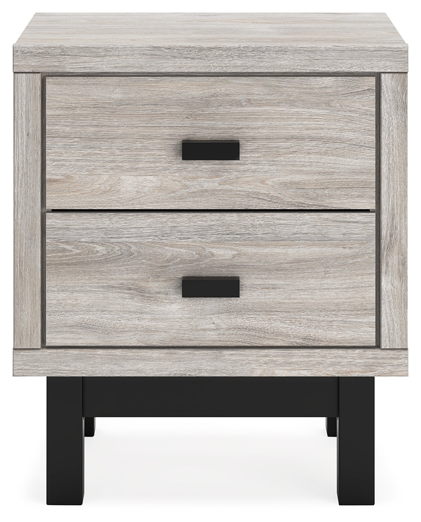 Vessalli Two-tone Nightstand - Ornate Home