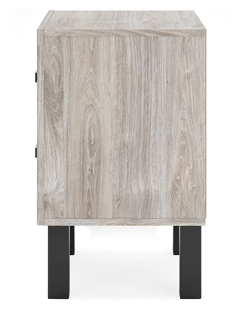 Vessalli Two-tone Nightstand - Ornate Home