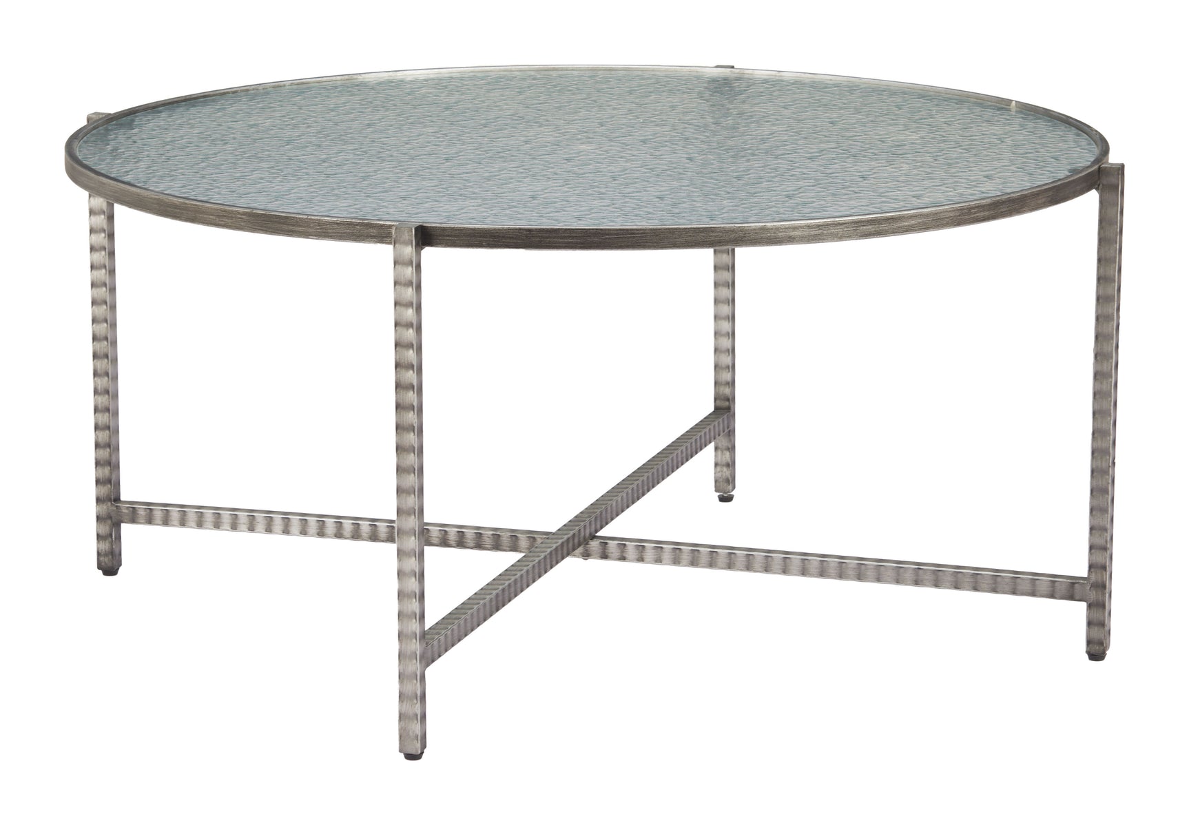 Vetro Silver Coffee Table - Ornate Home