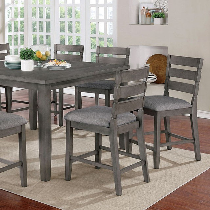 Viana Gray Counter Height Table - Ornate Home