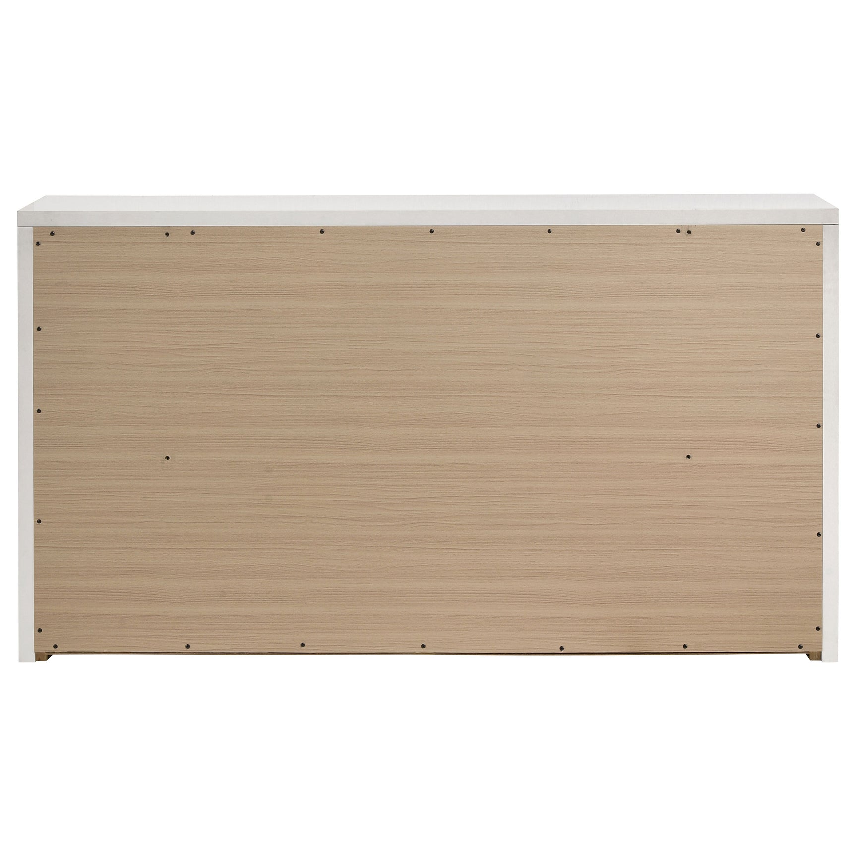 Viana White High Gloss Dresser - Ornate Home