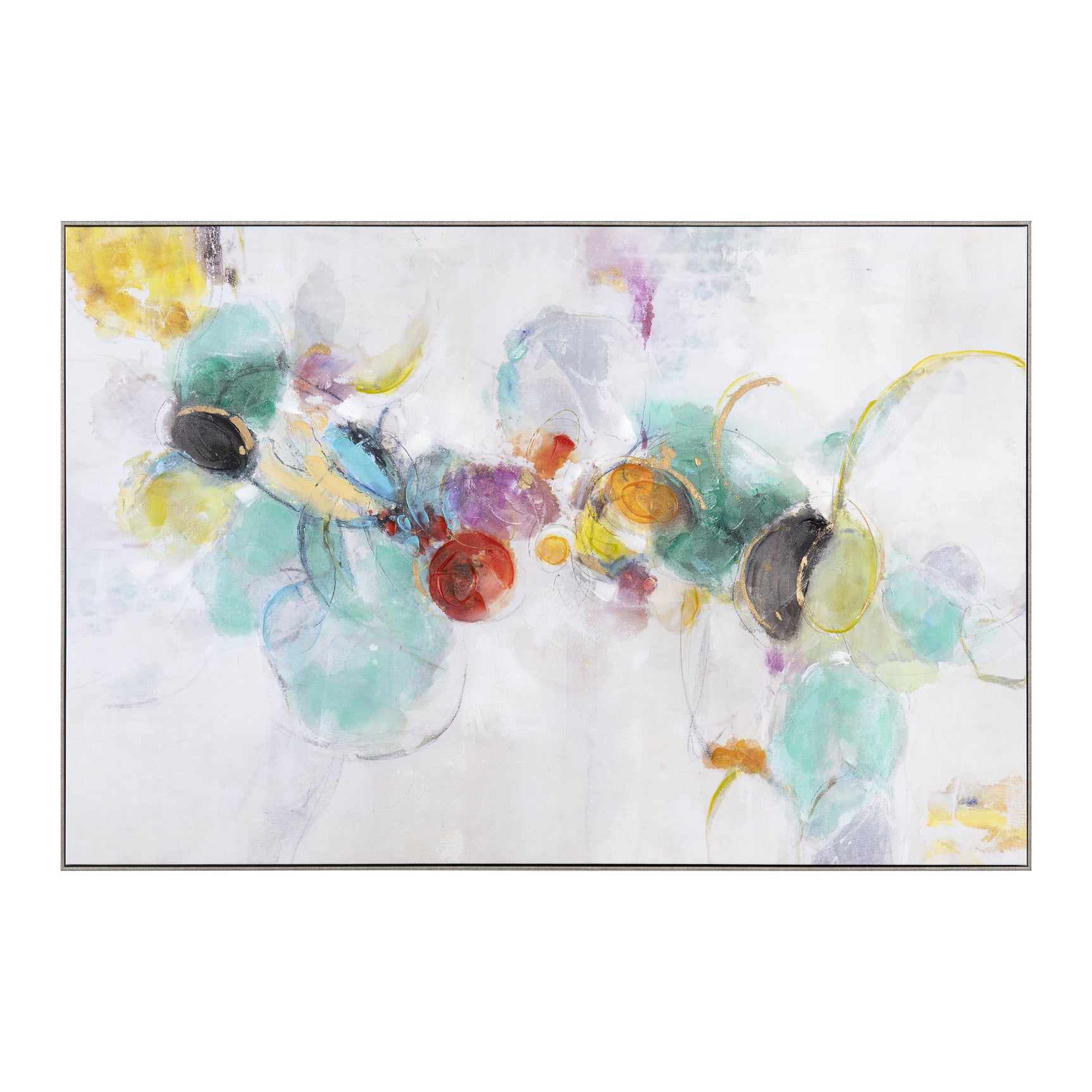 Vibrant Rings Multi Canvas