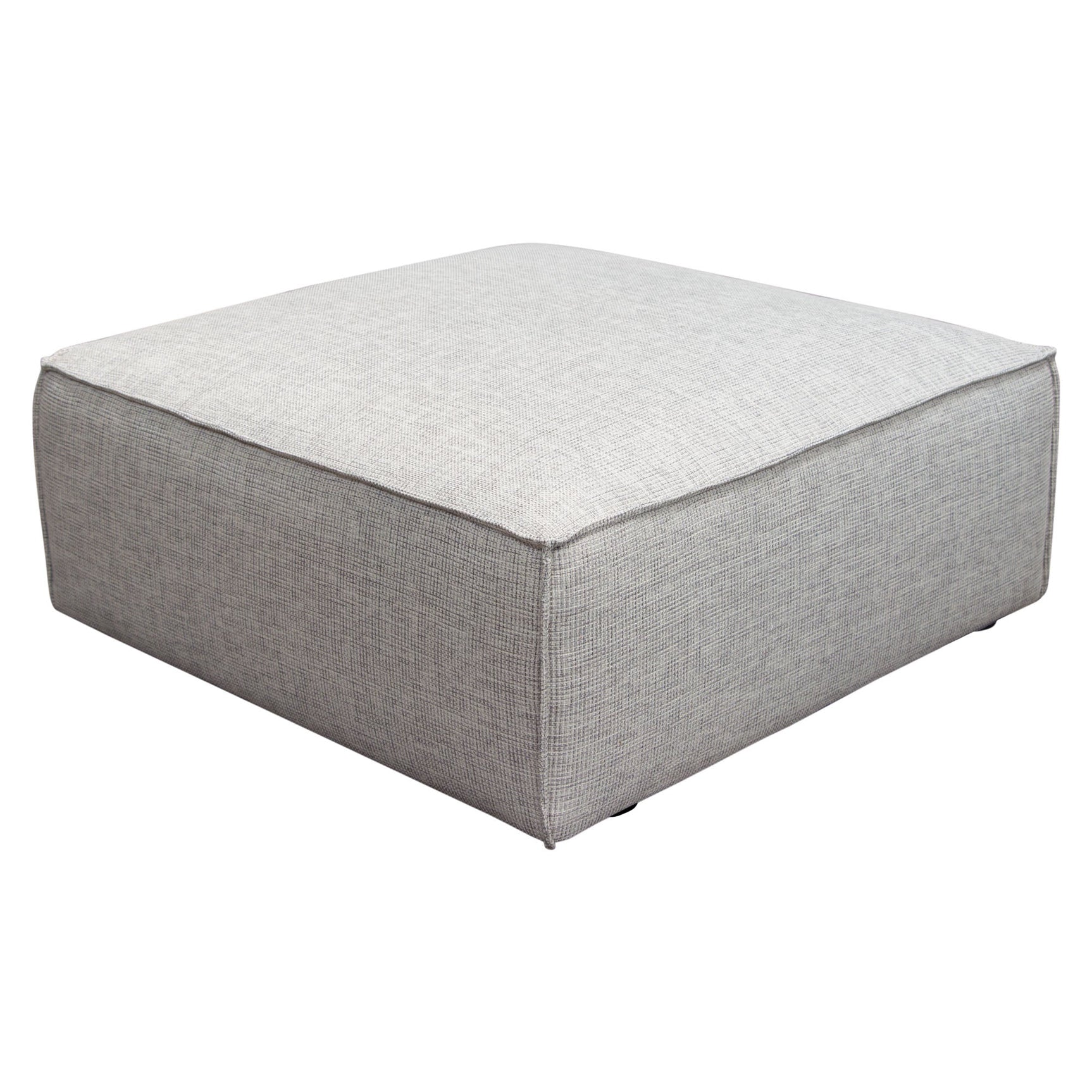 Vice Fabric Square Ottoman - Ornate Home