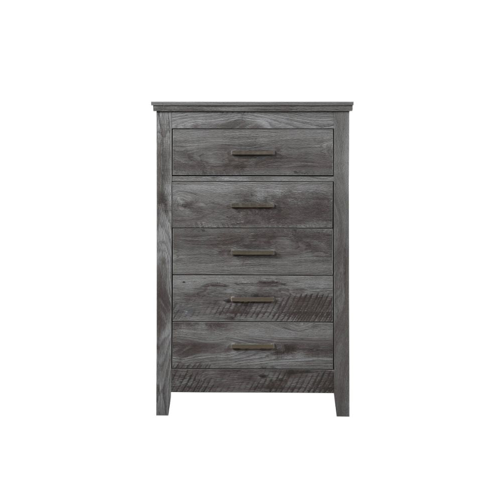 Vidalia Rustic Gray Oak Chest - Ornate Home