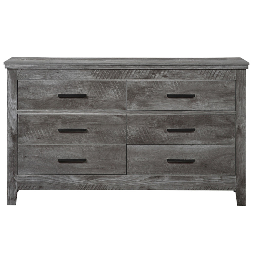 Vidalia Rustic Gray Oak Dresser - Ornate Home