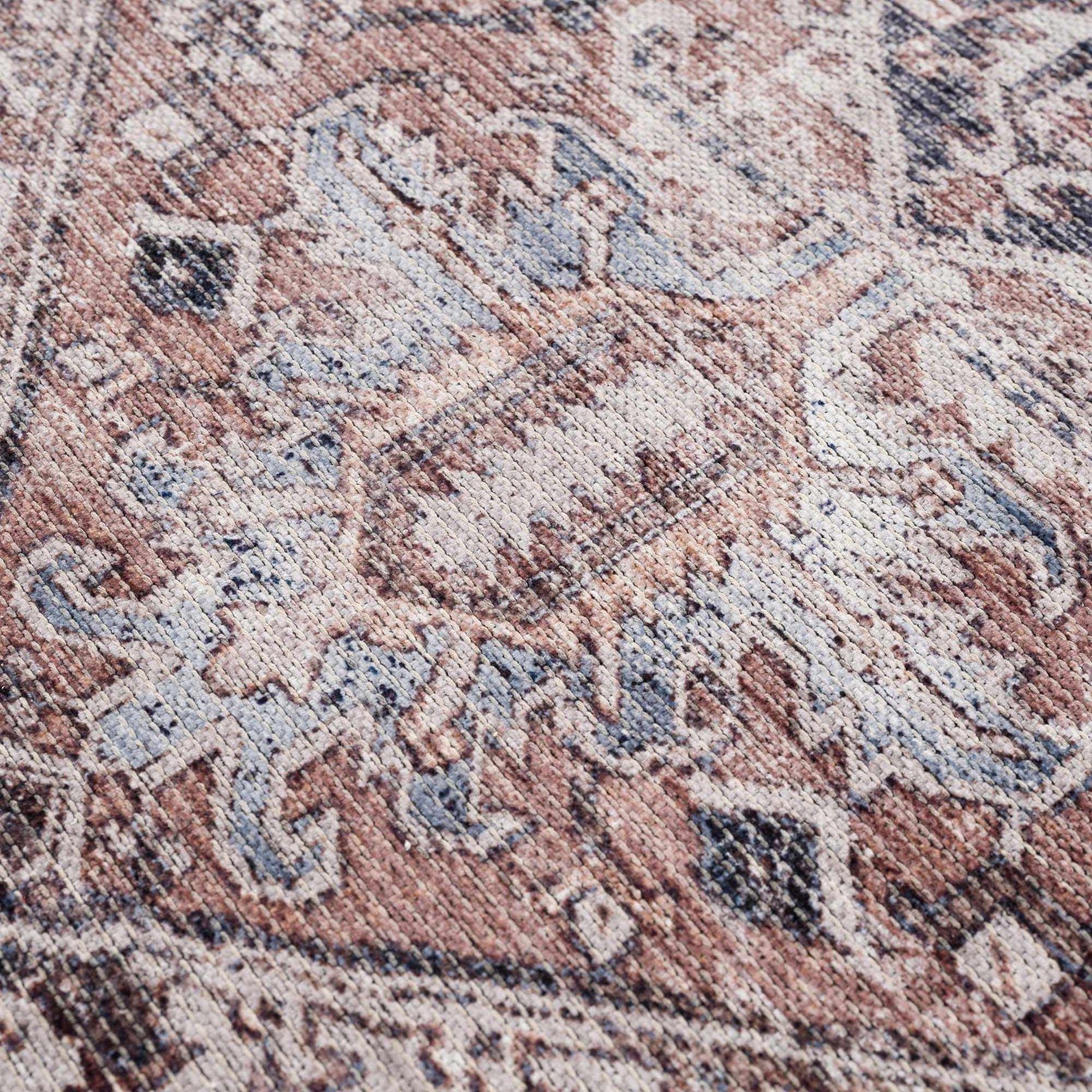 Viho Vintage Flat Pile Washable Rug - Clearance - Ornate Home