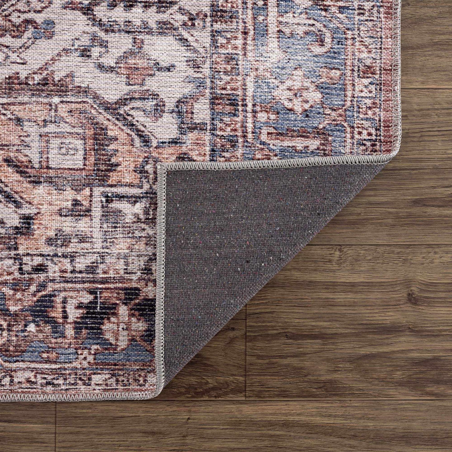 Viho Vintage Flat Pile Washable Rug - Clearance - Ornate Home
