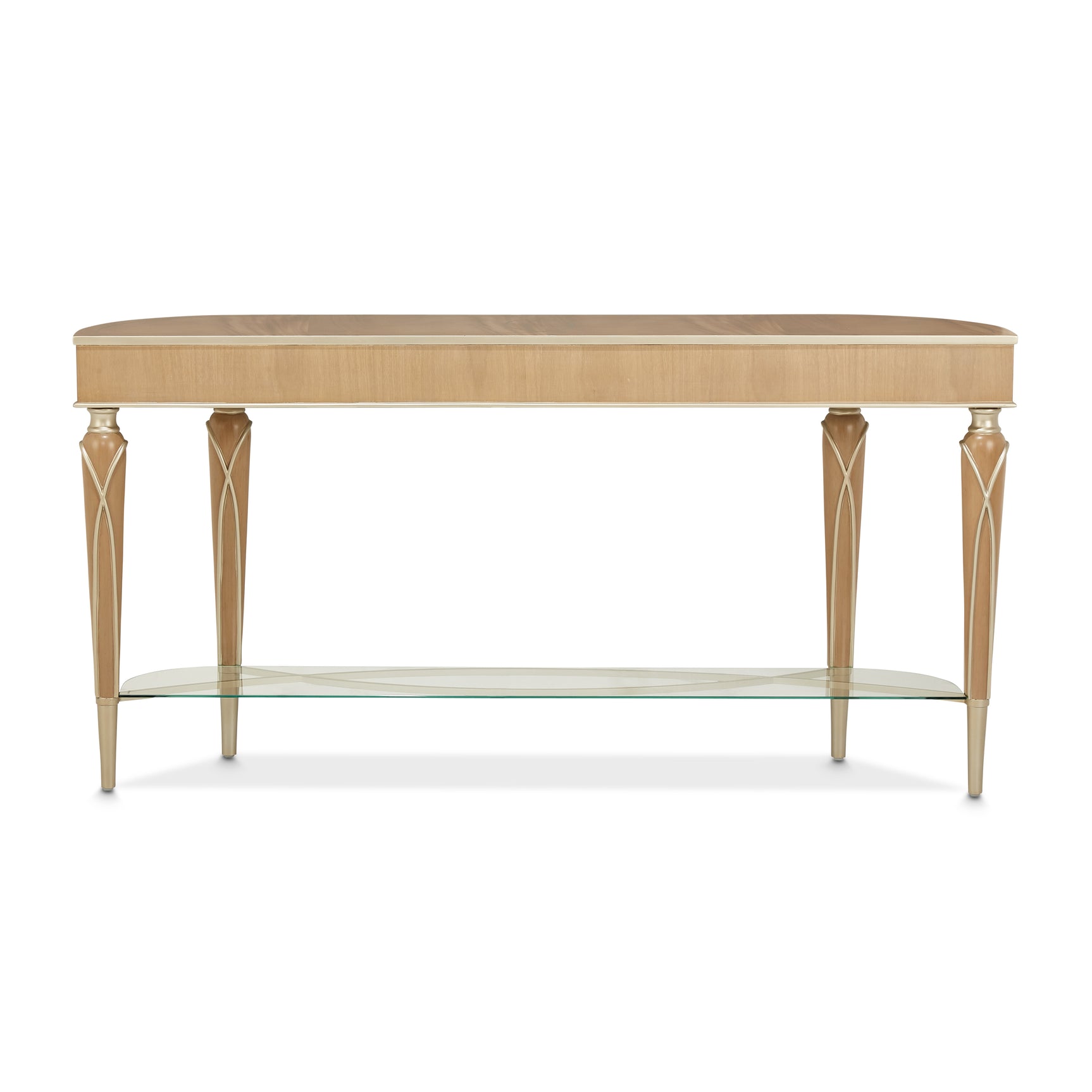 Villa Cherie Caramel Console Table - Ornate Home