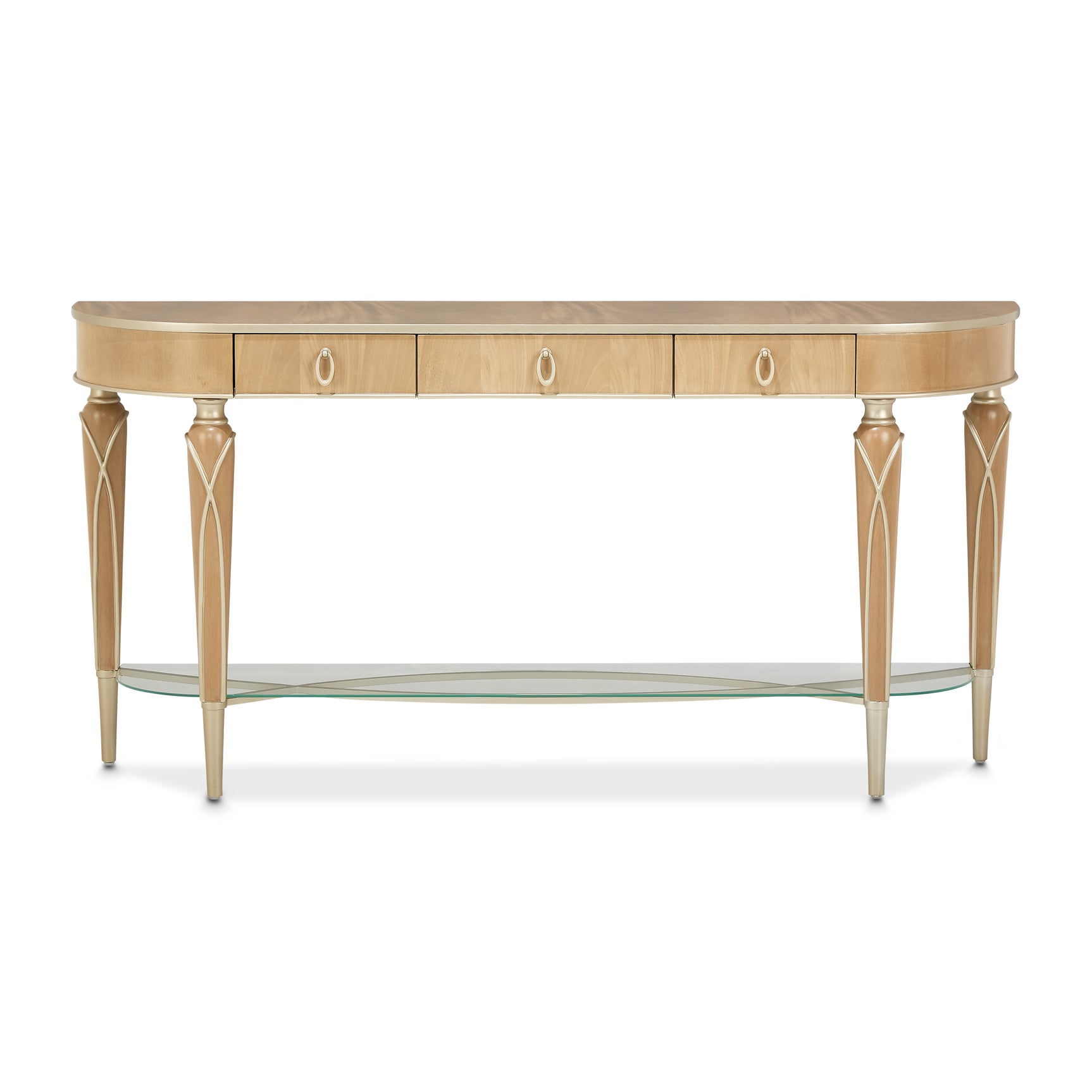 Villa Cherie Caramel Console Table - Ornate Home
