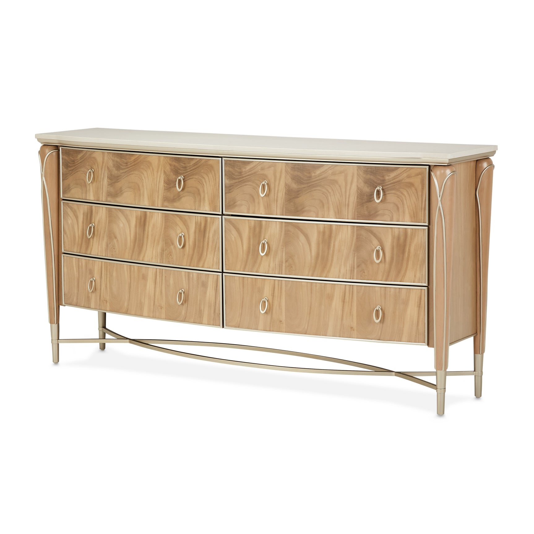 Villa Cherie Caramel Dresser - Ornate Home