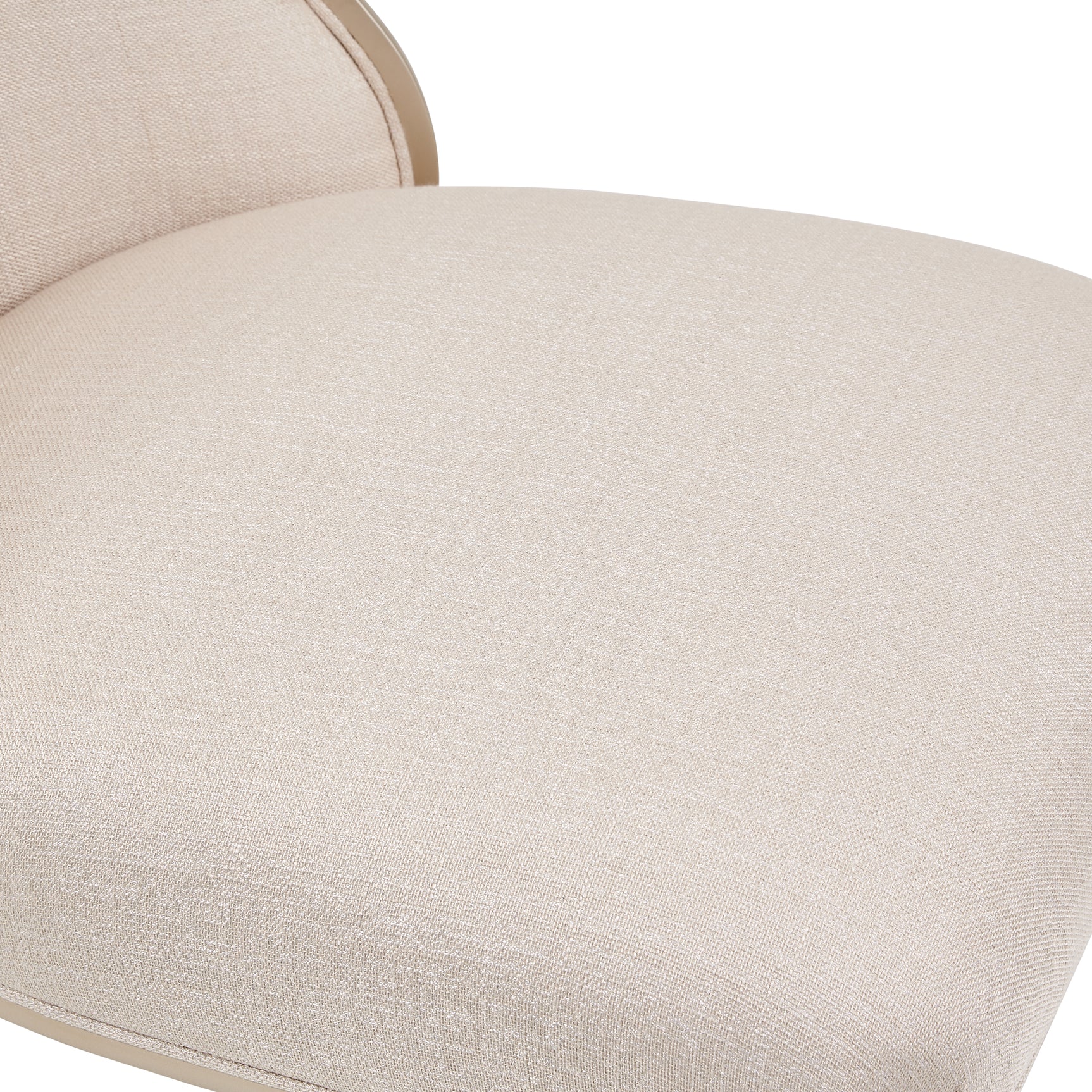 Villa Cherie Caramel/Frosted Linen Dining Side Chair (Set of 2) - Ornate Home
