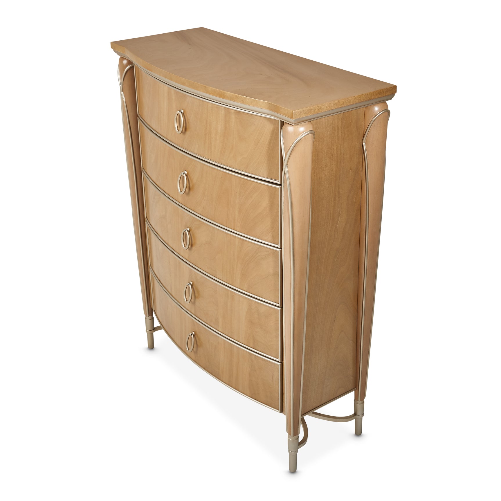 Villa Cherie Caramel Highboy Chest - Ornate Home