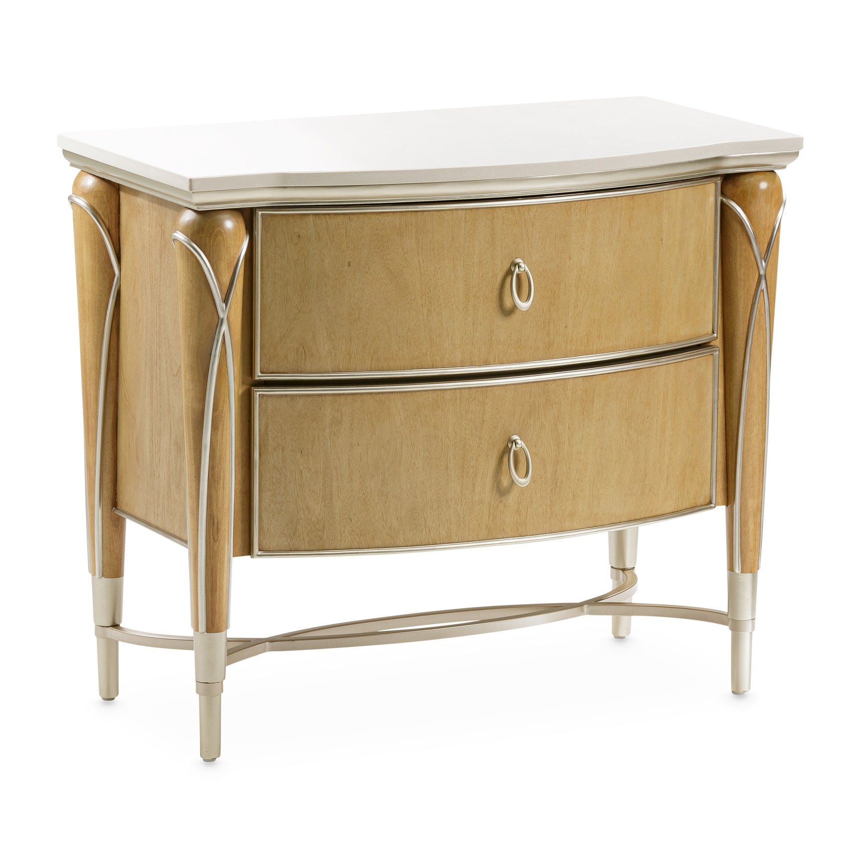 Villa Cherie Caramel Nightstand - Ornate Home