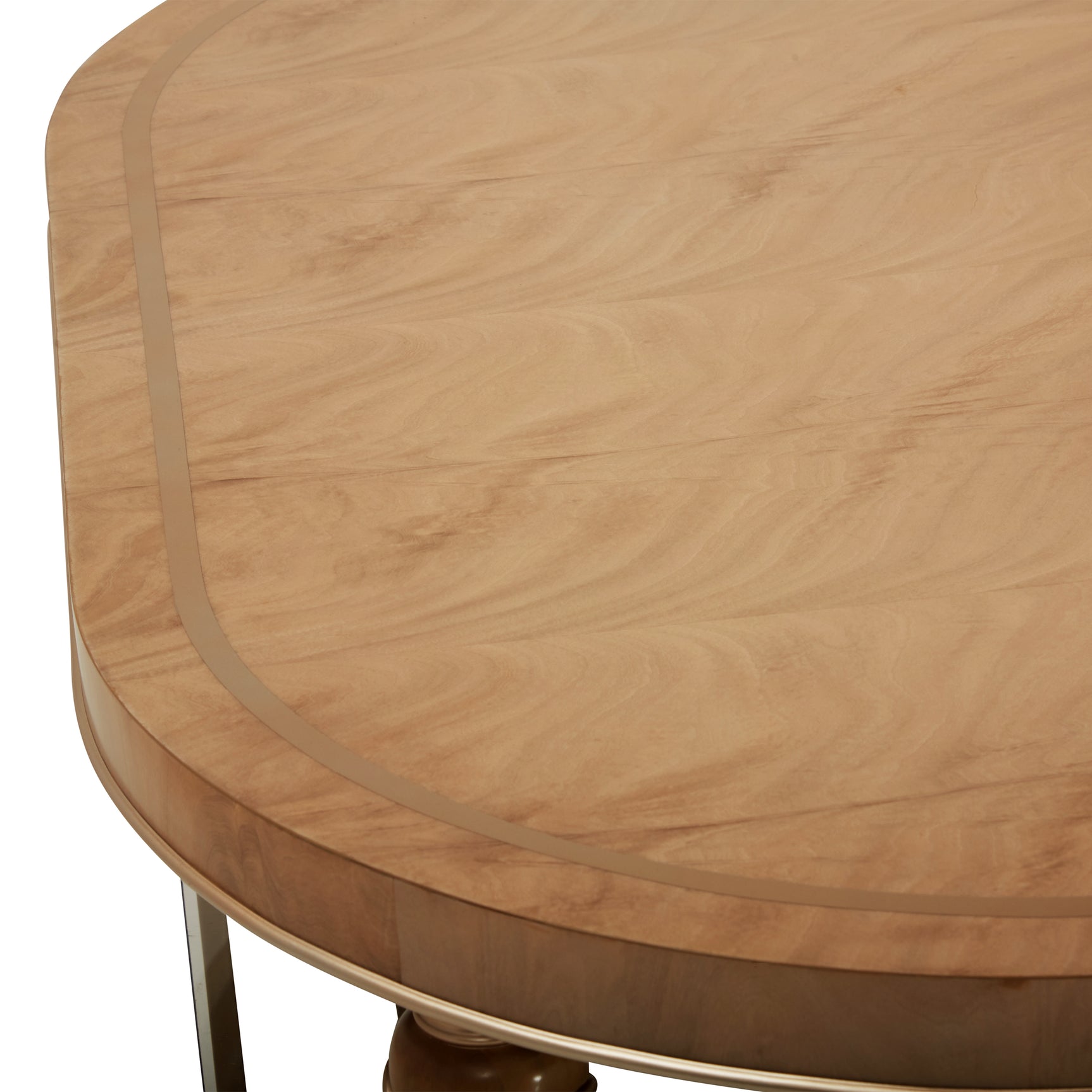 Villa Cherie Caramel Oval Cocktail Table - Ornate Home