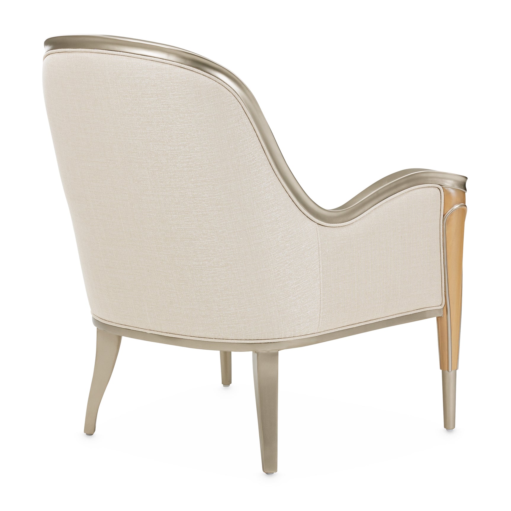 Villa Cherie Caramel/Pearl Accent Chair - Ornate Home