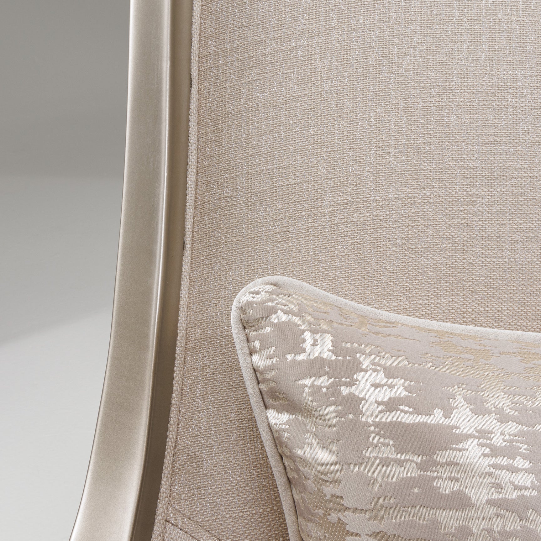 Villa Cherie Caramel/Pearl Accent Chair - Ornate Home