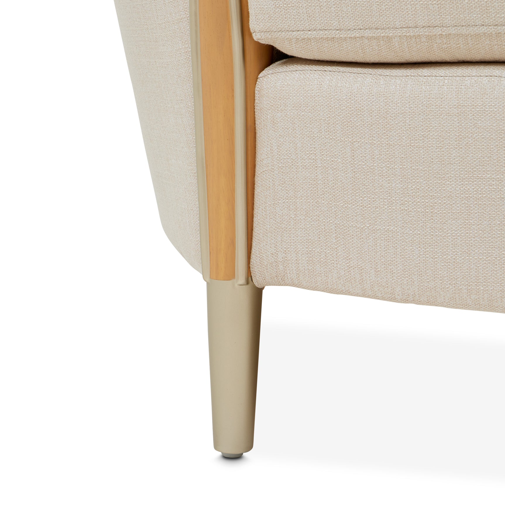 Villa Cherie Caramel/Pearl Loveseat - Ornate Home