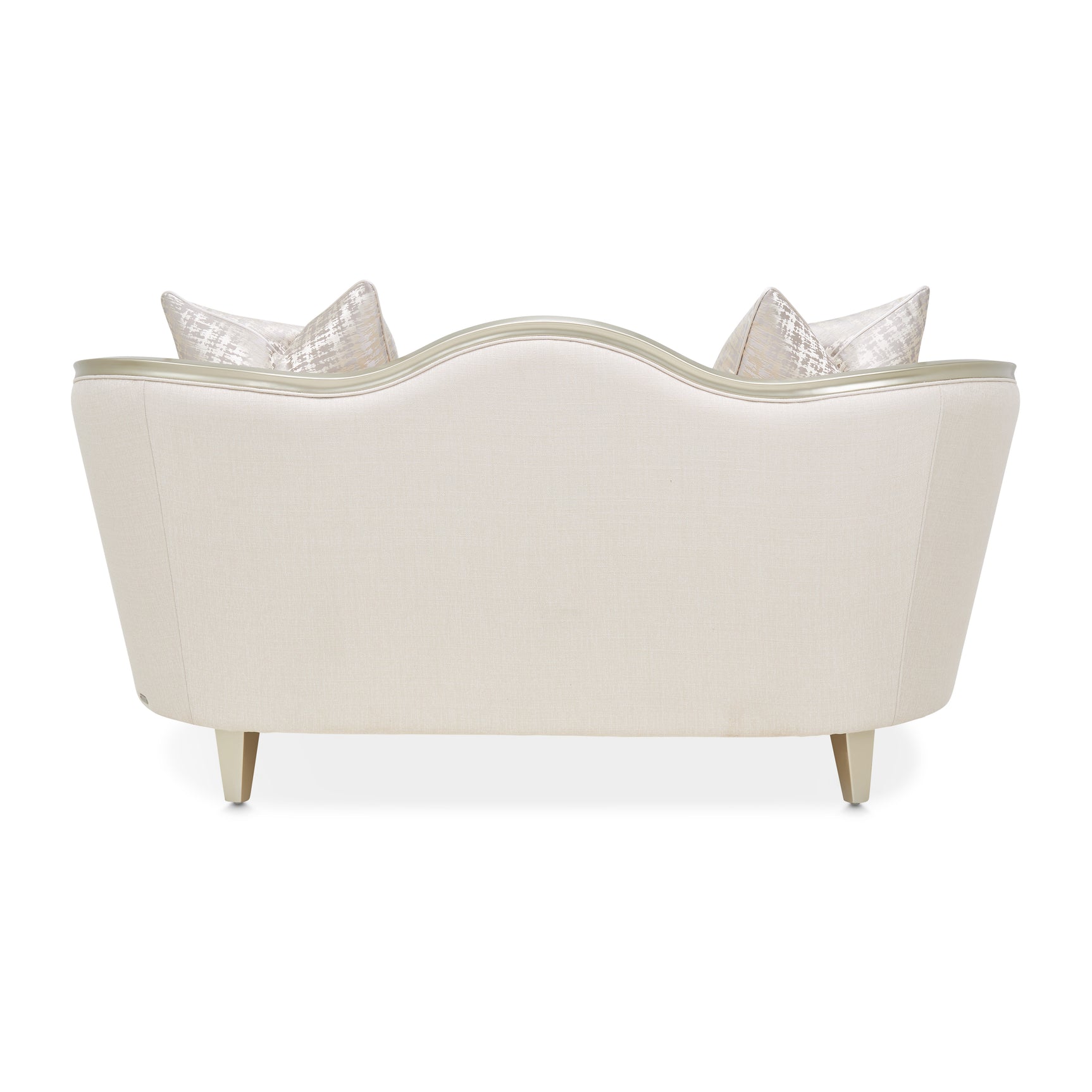 Villa Cherie Caramel/Pearl Loveseat - Ornate Home