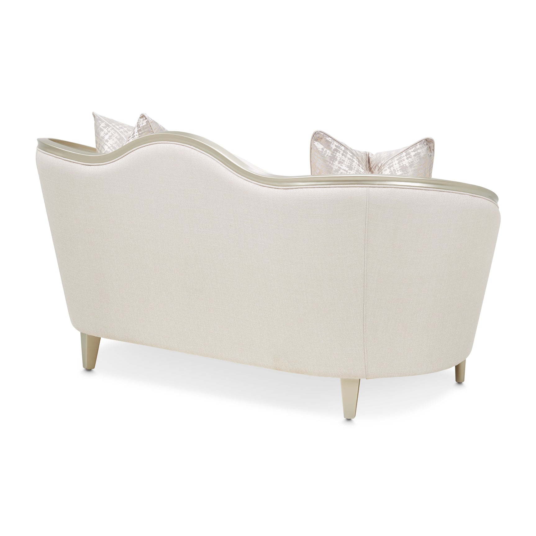 Villa Cherie Caramel/Pearl Loveseat - Ornate Home