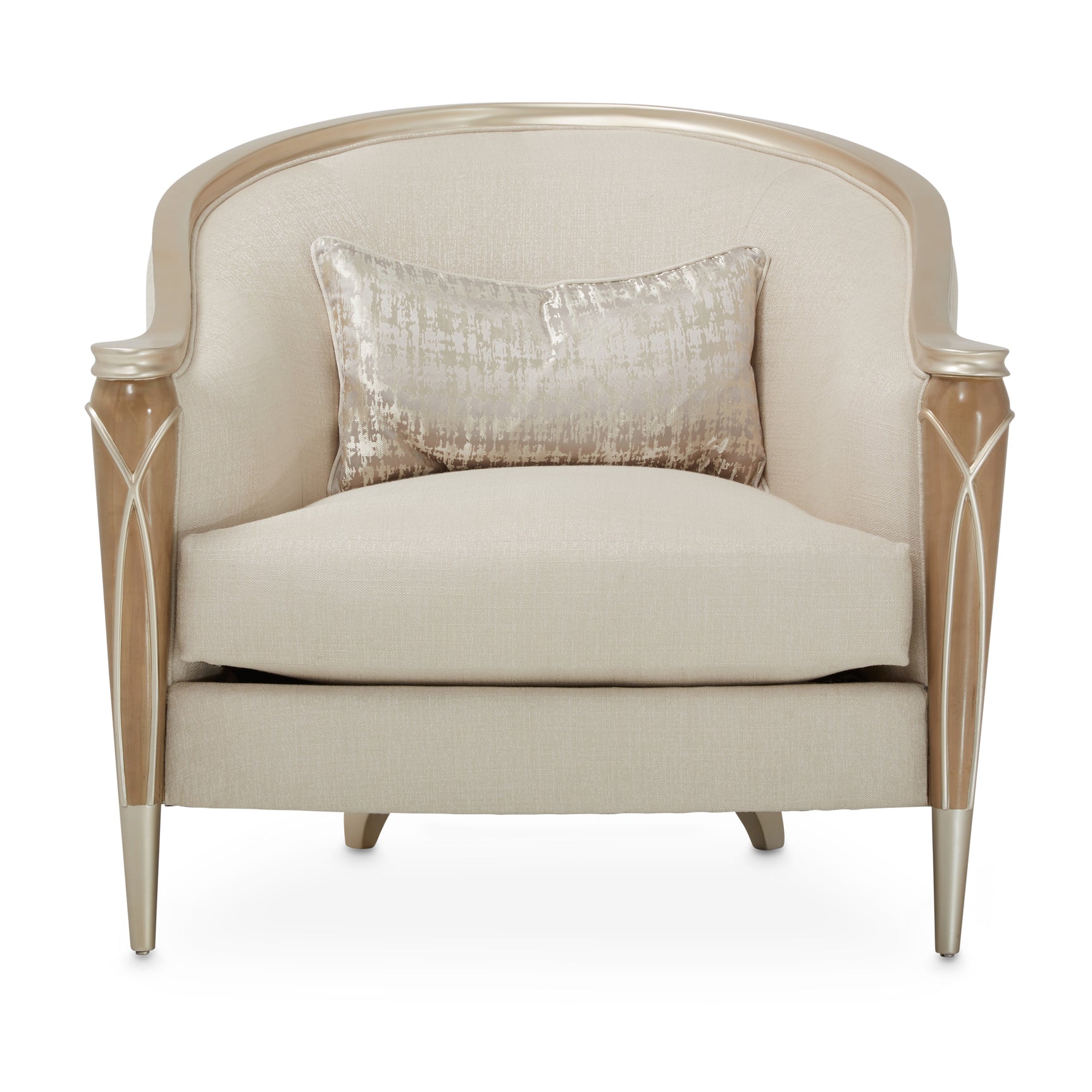 Villa Cherie Caramel/Pearl Matching Chair - Ornate Home