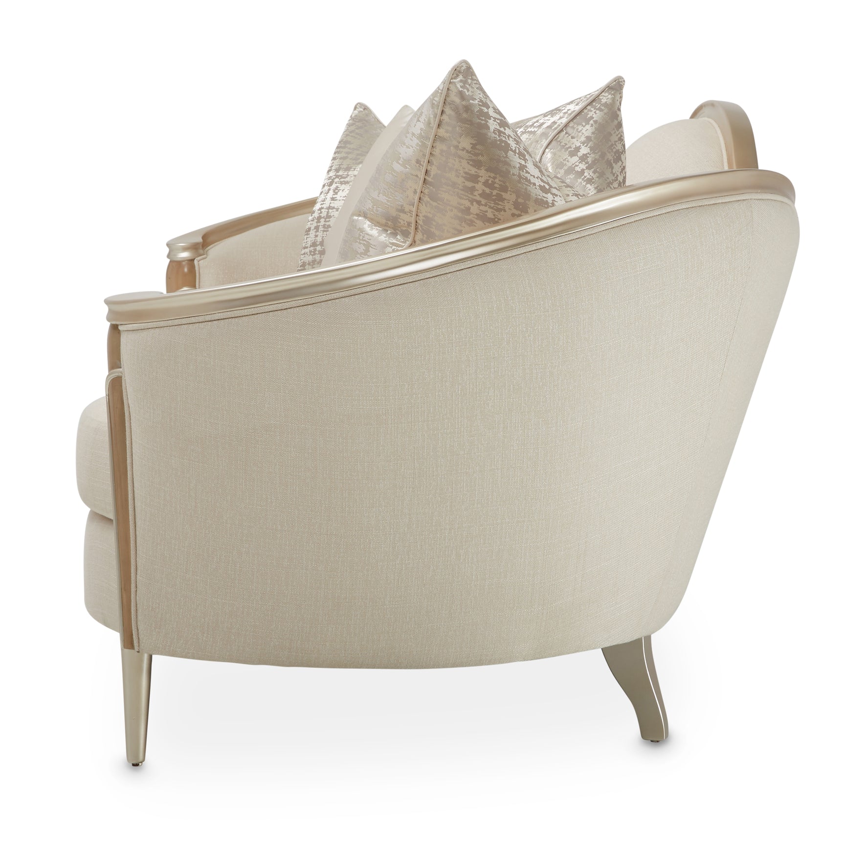 Villa Cherie Caramel/Pearl Sofa - Ornate Home