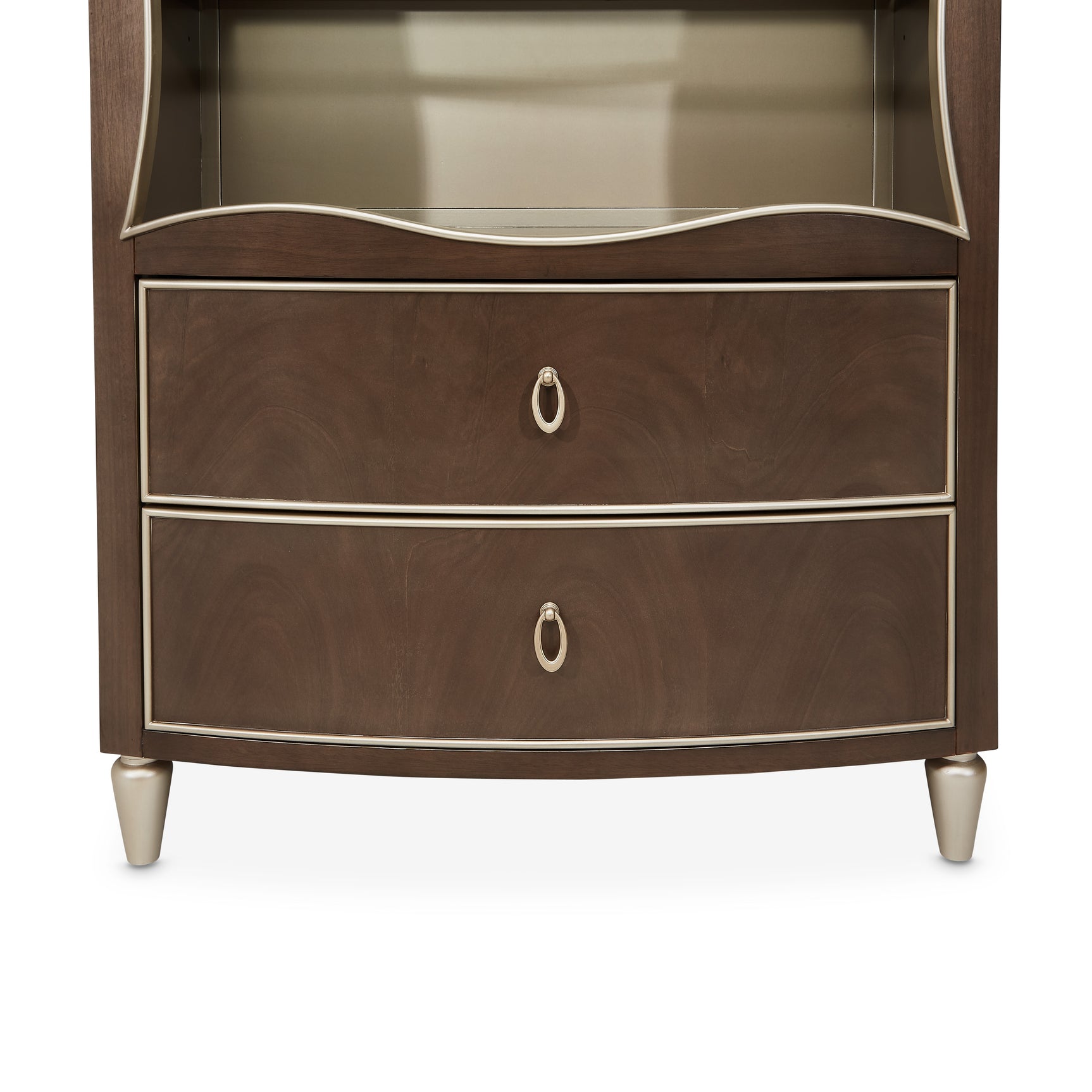 Villa-Cherie Hazelnut Bookcase - Ornate Home