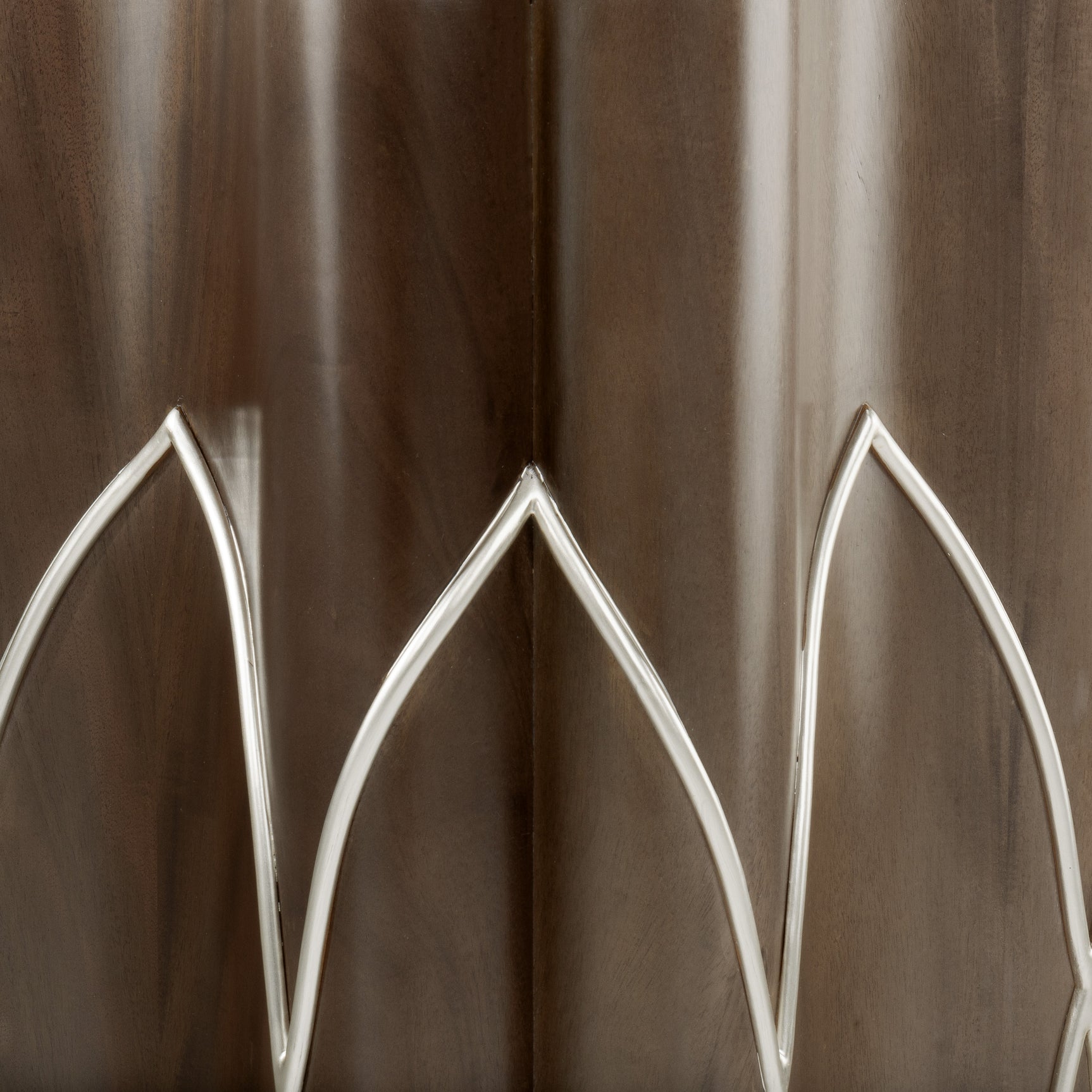 Villa-Cherie Hazelnut Chairside Table - Ornate Home