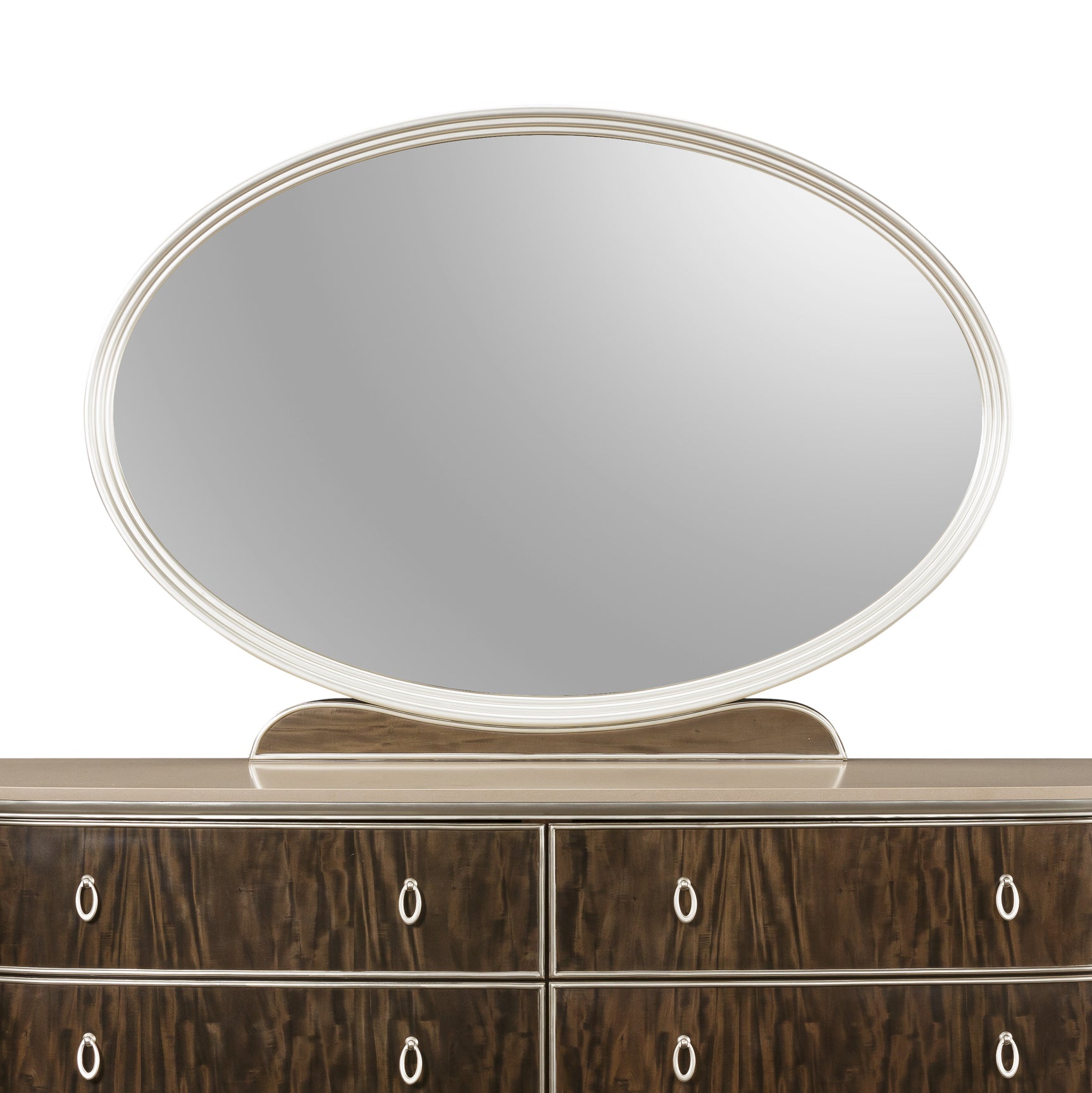 Villa-Cherie Hazelnut Dresser Mirror - Ornate Home