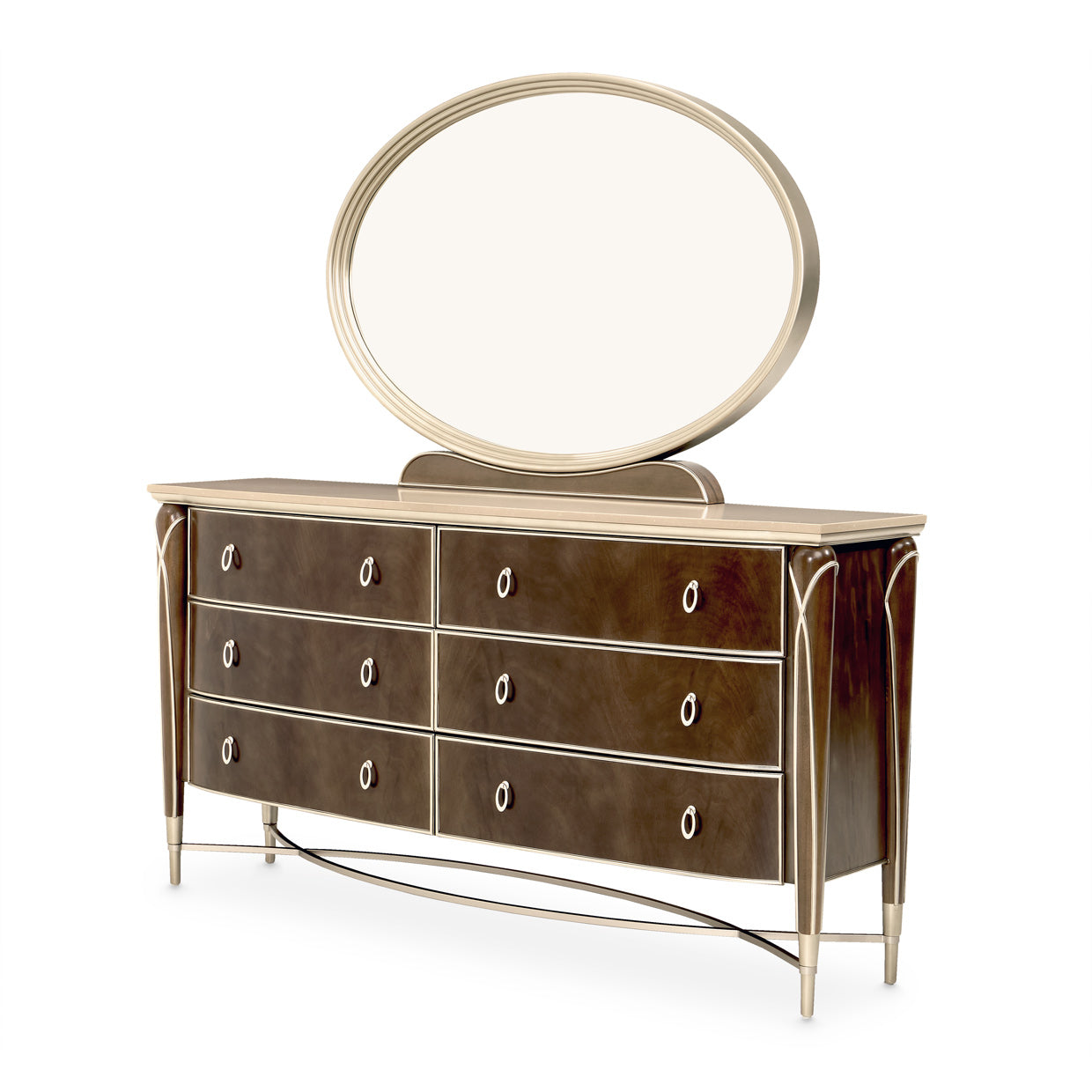 Villa-Cherie Hazelnut Dresser - Ornate Home