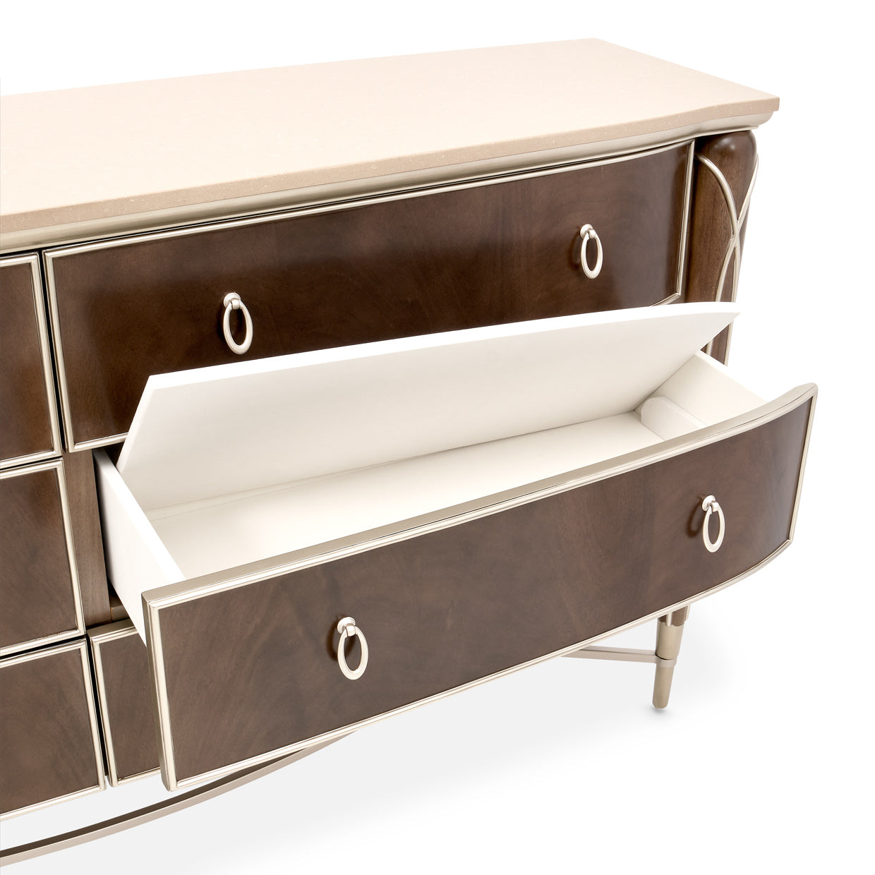 Villa-Cherie Hazelnut Dresser - Ornate Home