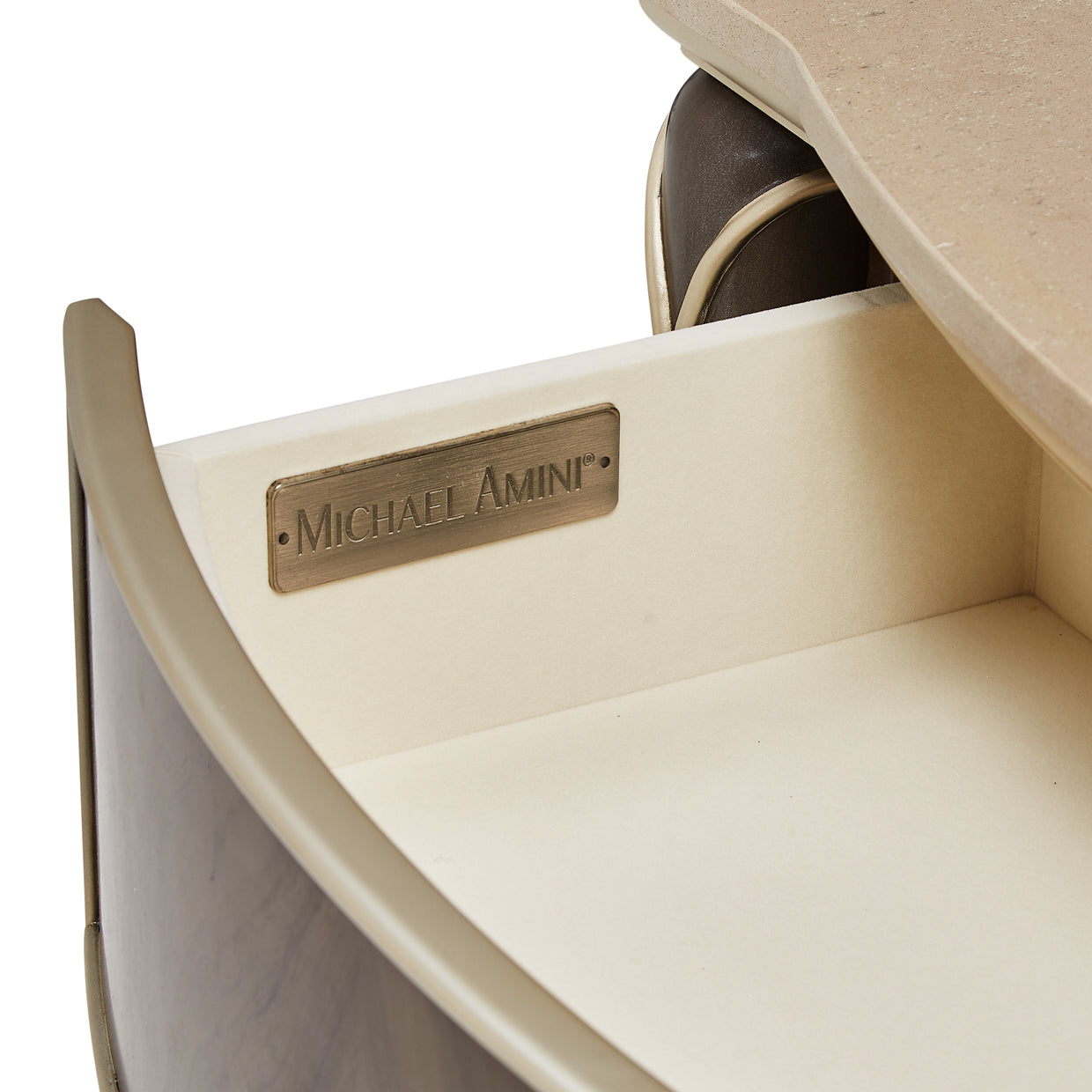 Villa-Cherie Hazelnut Nightstand - Ornate Home