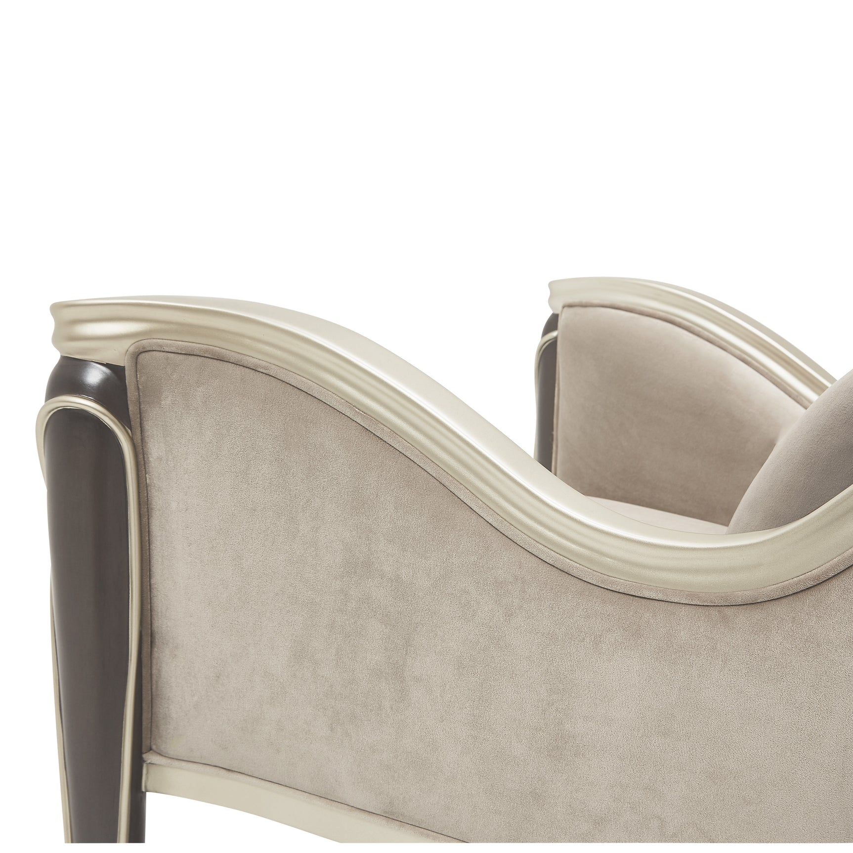 Villa Cherie Hazelnut/Porcini Accent Chair - Ornate Home