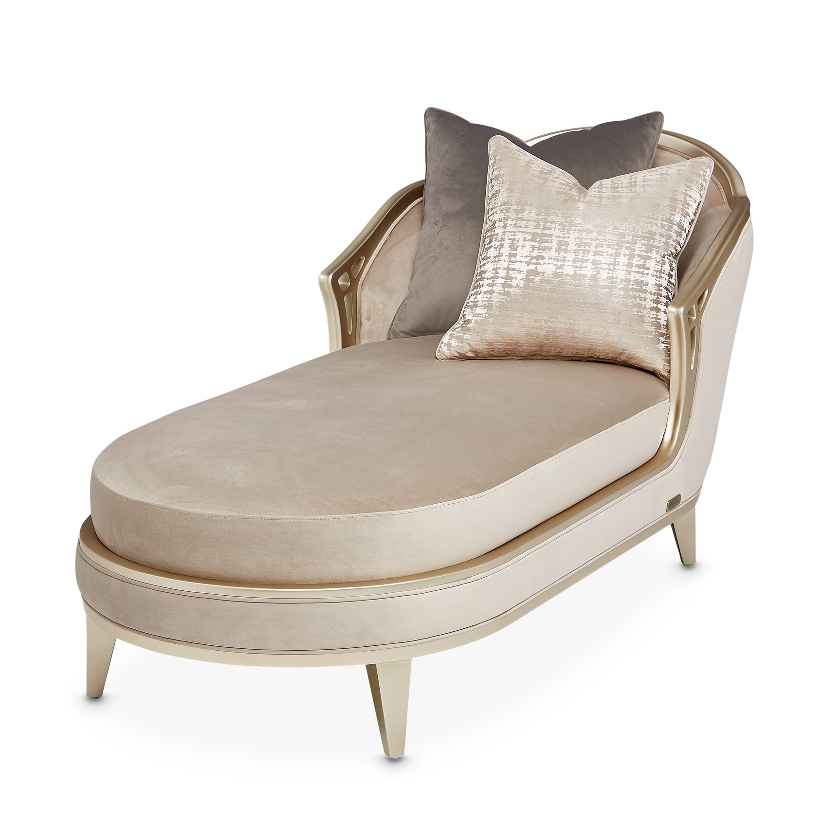 Villa Cherie Hazelnut/Porcini Chaise - Ornate Home