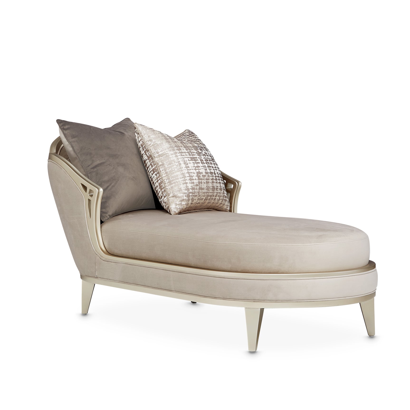 Villa Cherie Hazelnut/Porcini Chaise - Ornate Home