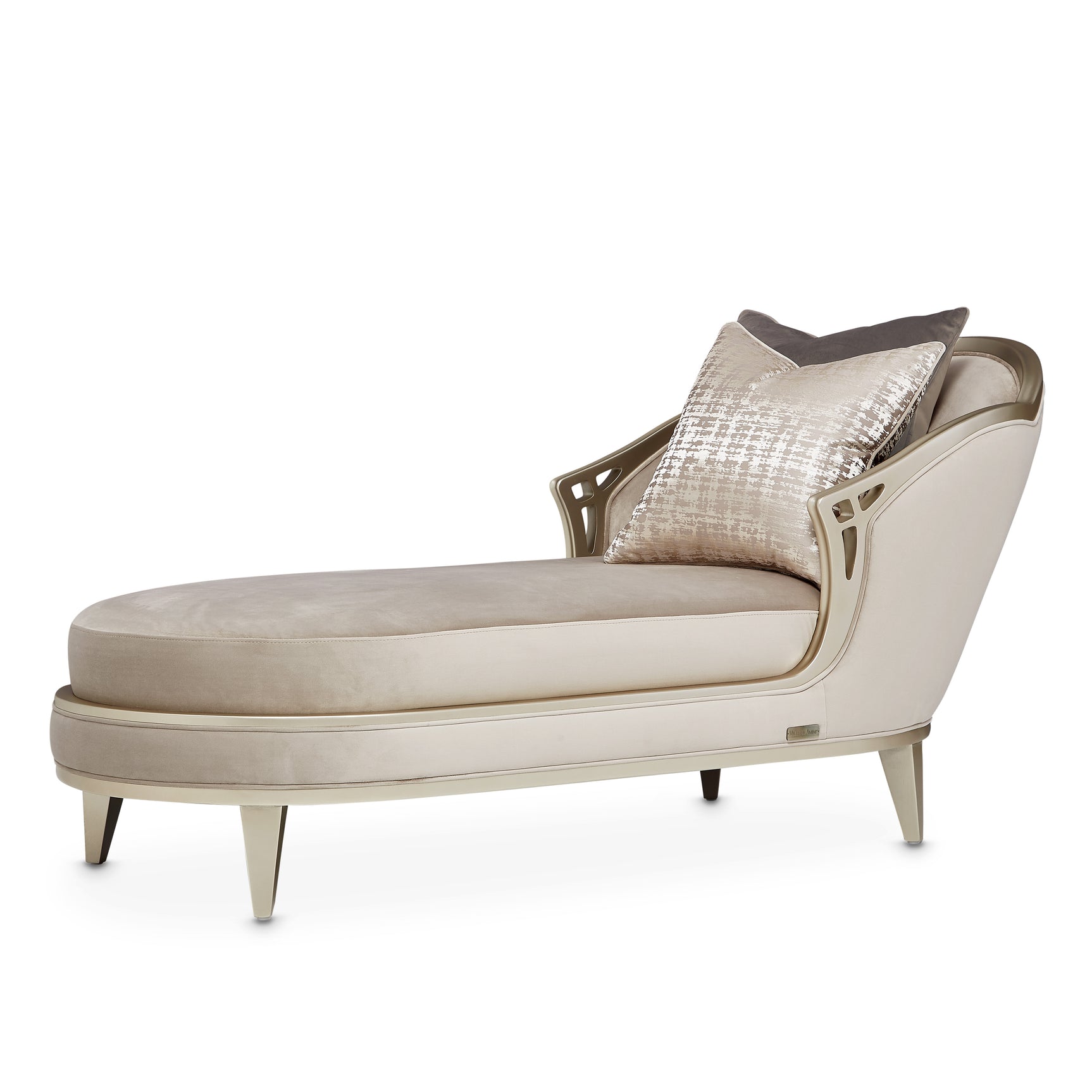 Villa Cherie Hazelnut/Porcini Chaise - Ornate Home