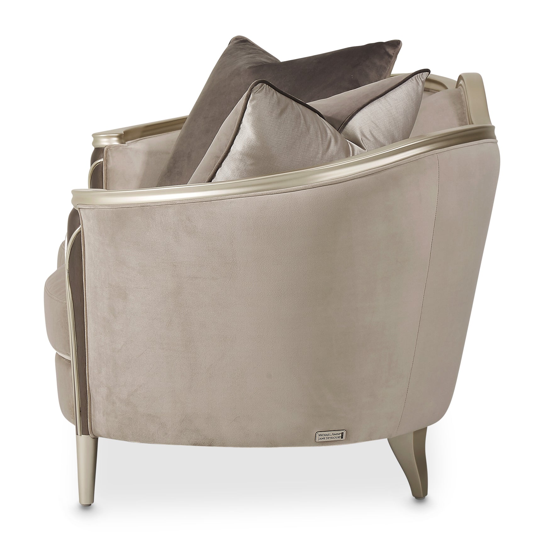 Villa Cherie Hazelnut/Porcini Loveseat - Ornate Home