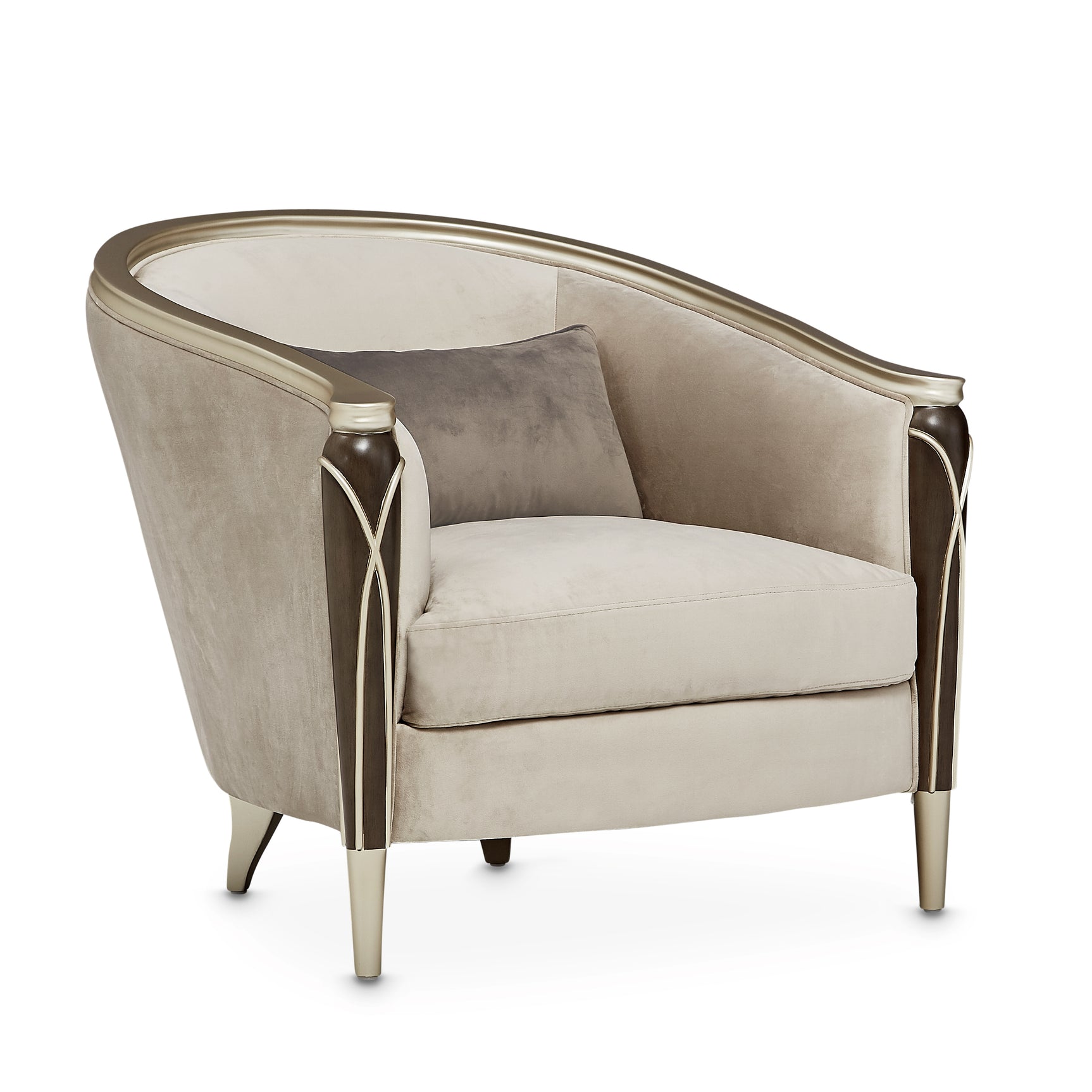 Villa Cherie Hazelnut/Porcini Matching Chair - Ornate Home