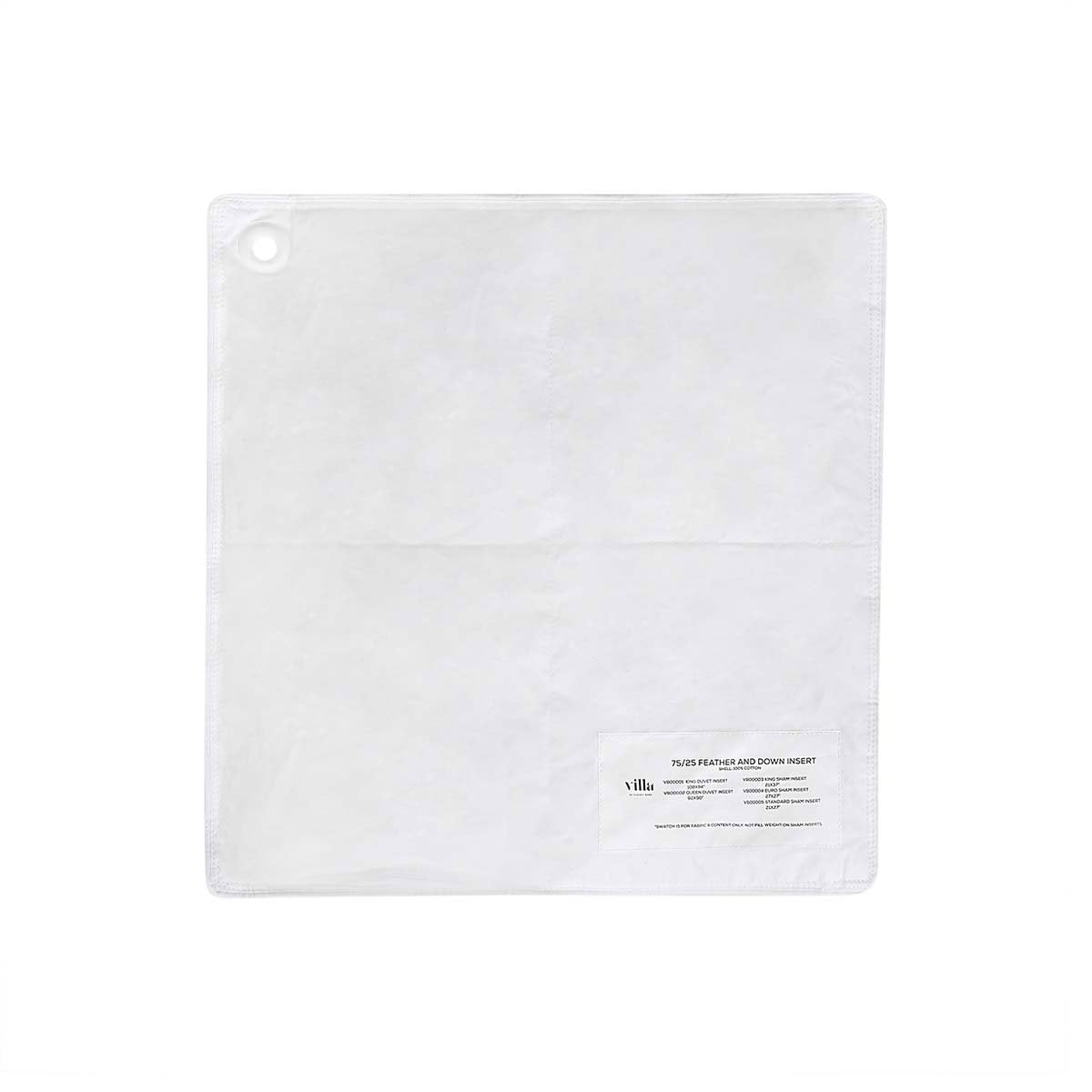 Villa Premium Goose White Down Duvet Insert Collection - Ornate Home