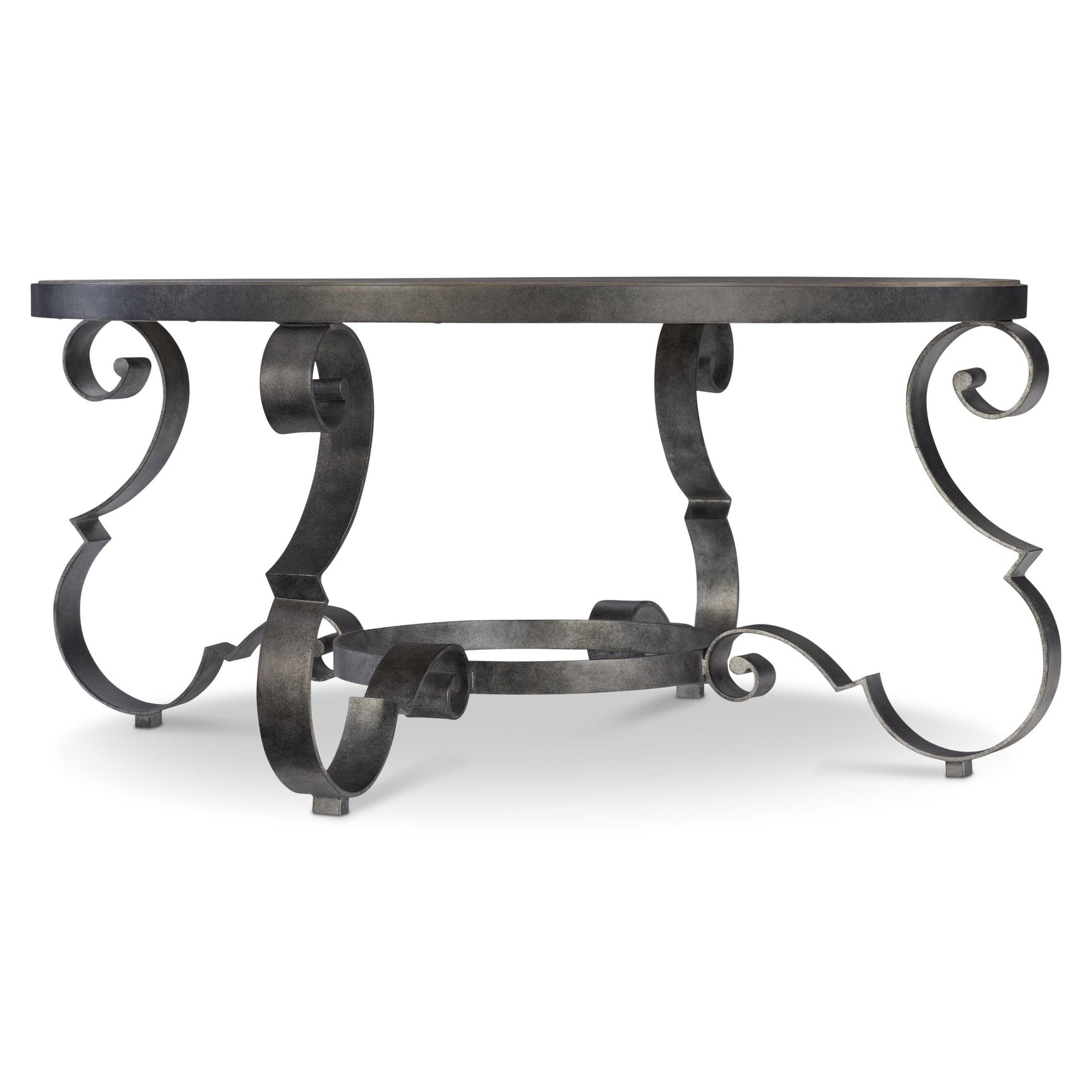 Villa Toscana Textured Carbone/Criollo Cocktail Table - Ornate Home