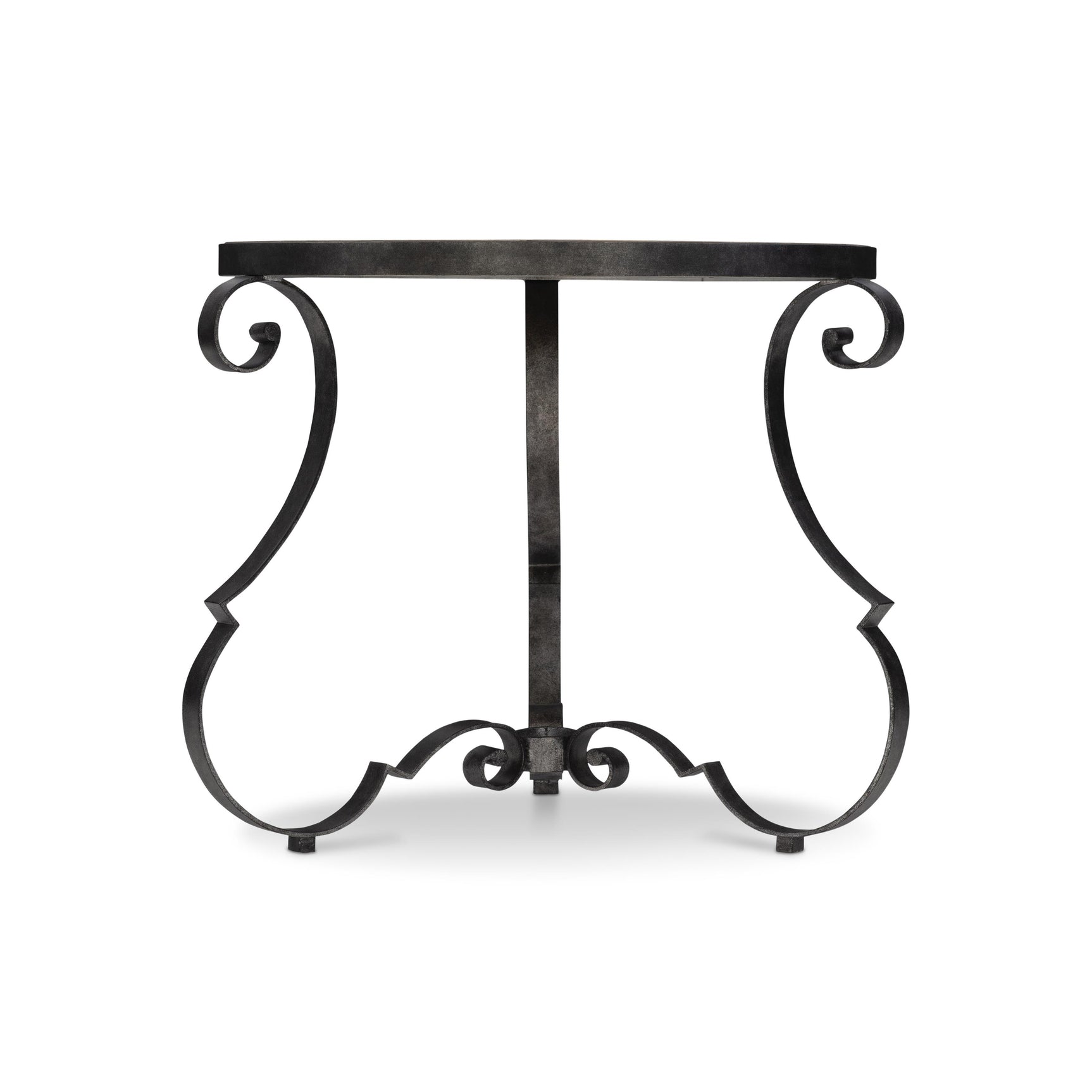 Villa Toscana Textured Carbone/Criollo Side Table - Ornate Home
