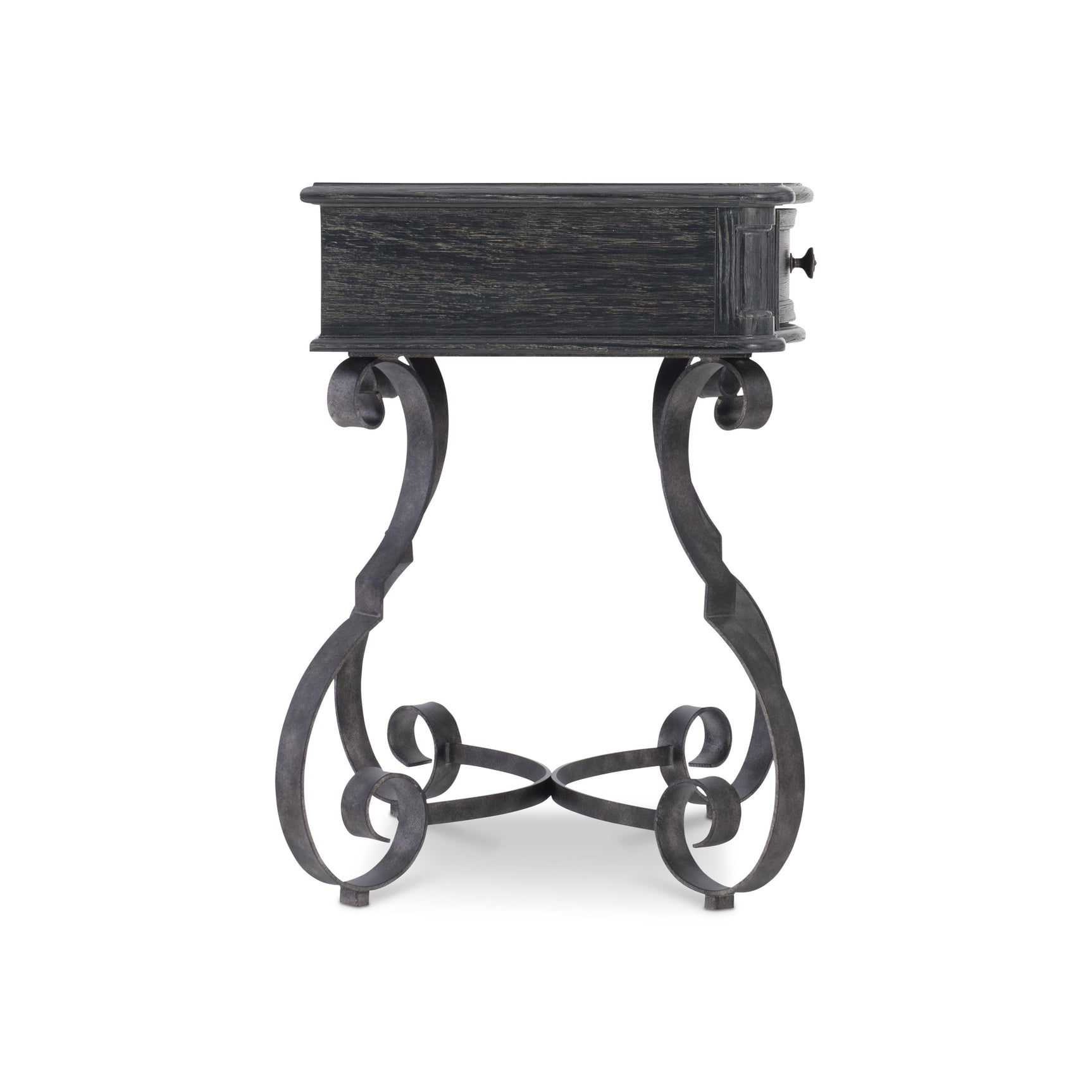 Villa Toscana Textured Carbone/Ember Nightstand - Ornate Home