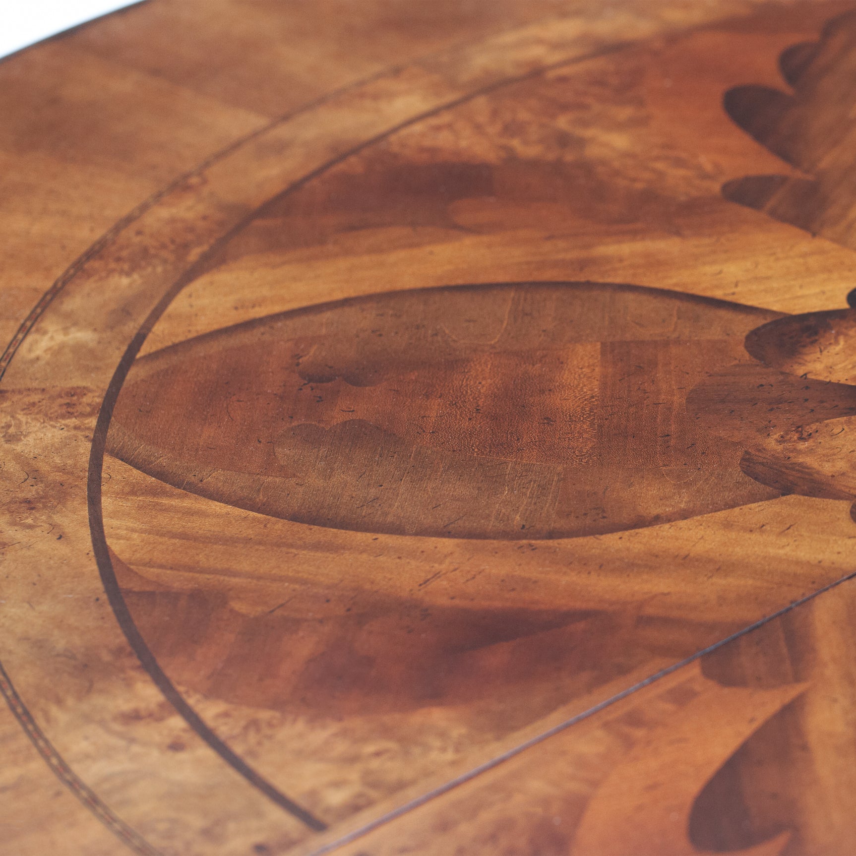 Villa Valencia Classic Chestnut Round Dining Table - Ornate Home