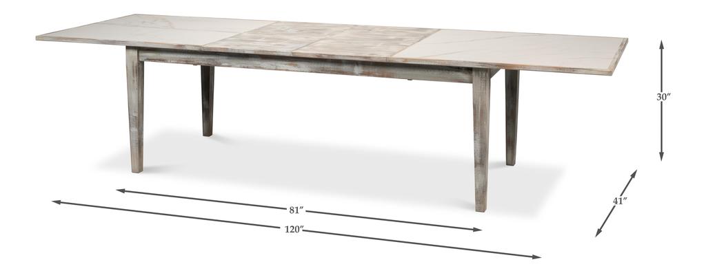 Vince Grey Dining Table - Ornate Home