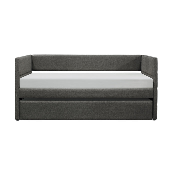 Vining Dark Gray Daybed with Trundle - Ornate Home