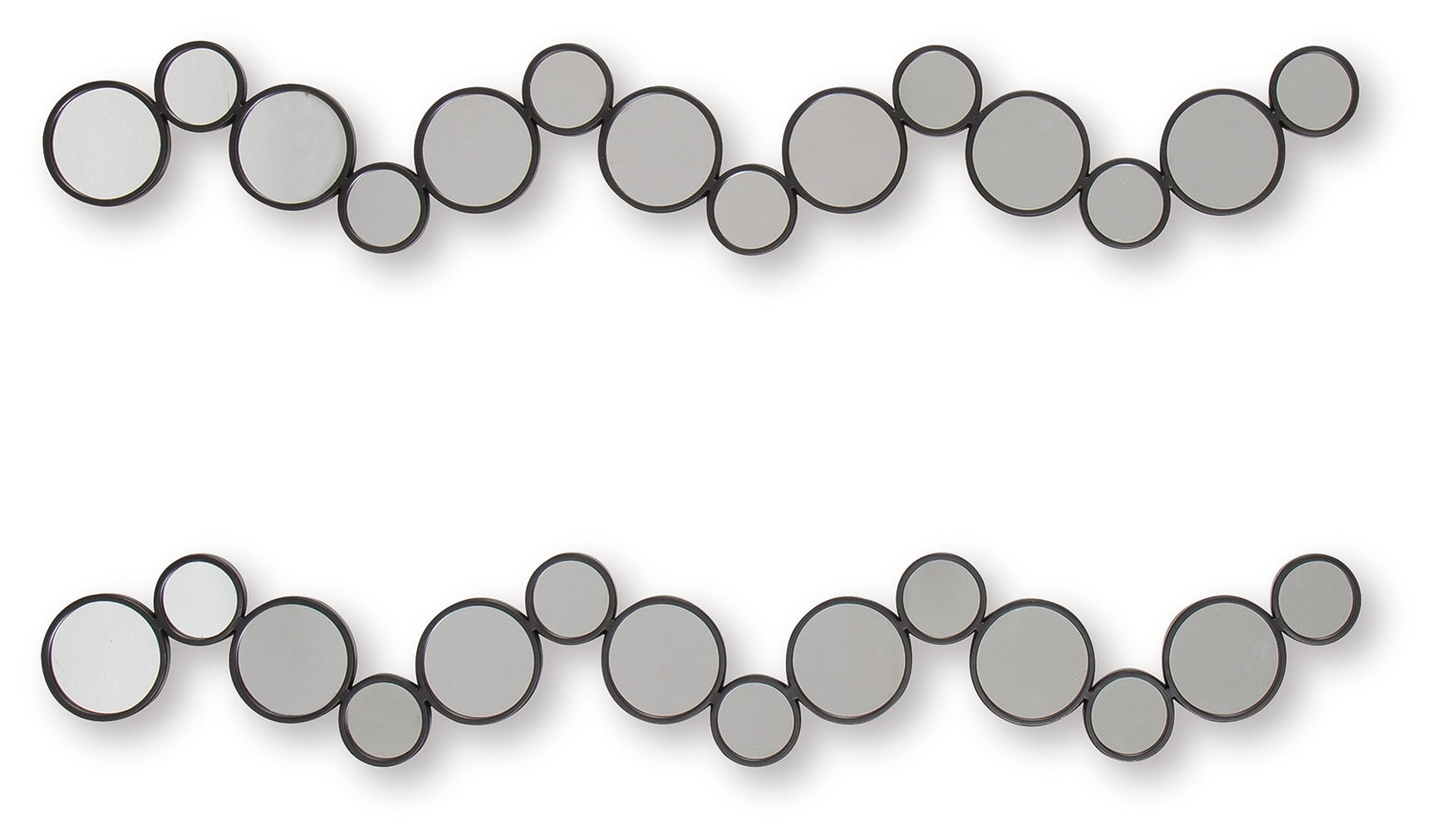 Vinler Black Accent Mirror Set (Set of 2) - Ornate Home