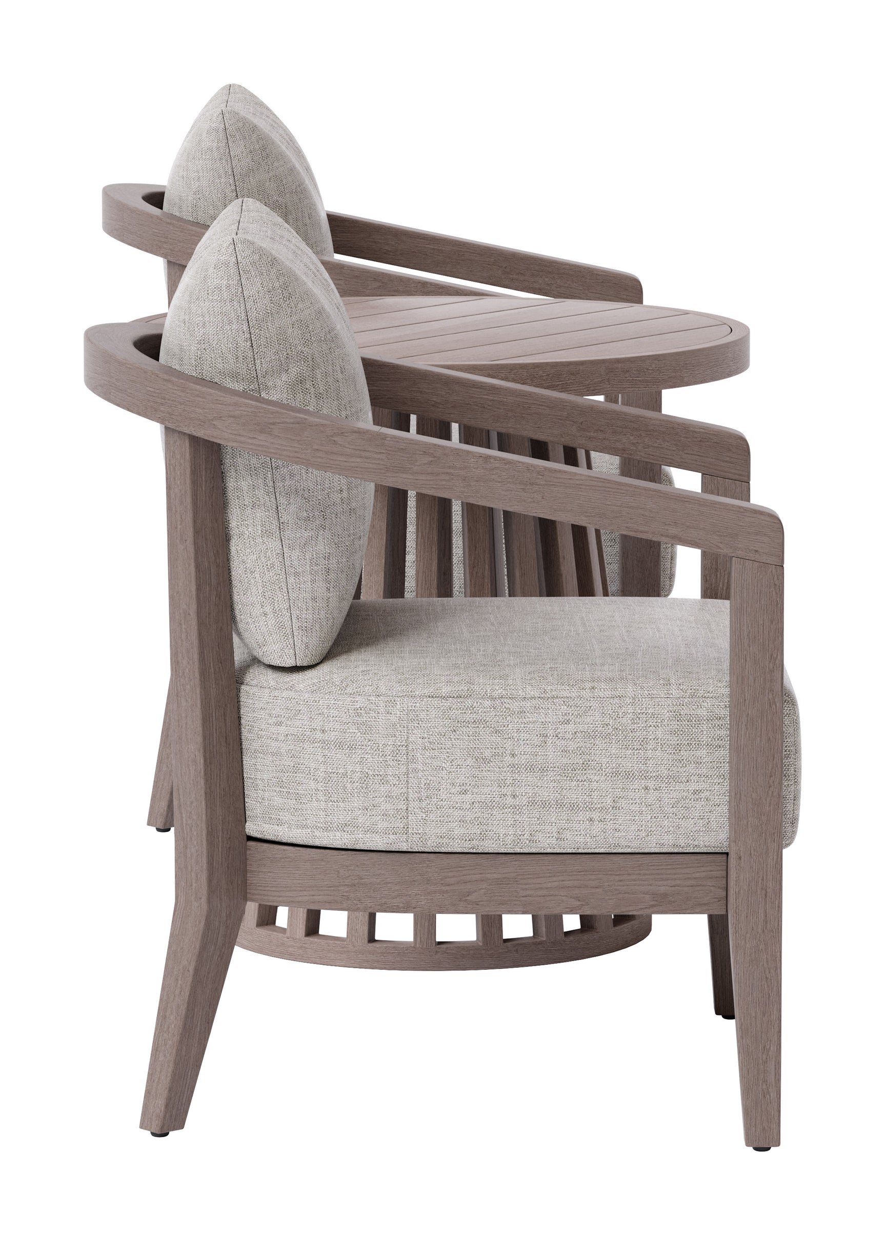 Viola Brown Patio Seating Set