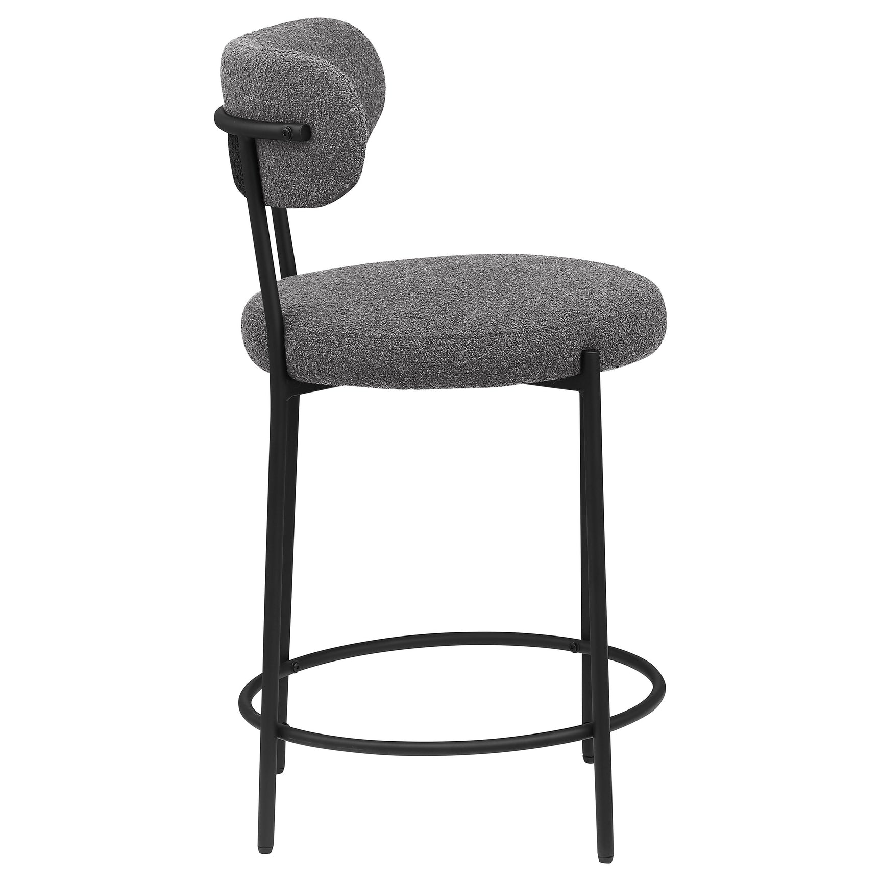 Viola Grey Counter Chair (Set of 2) - Ornate Home