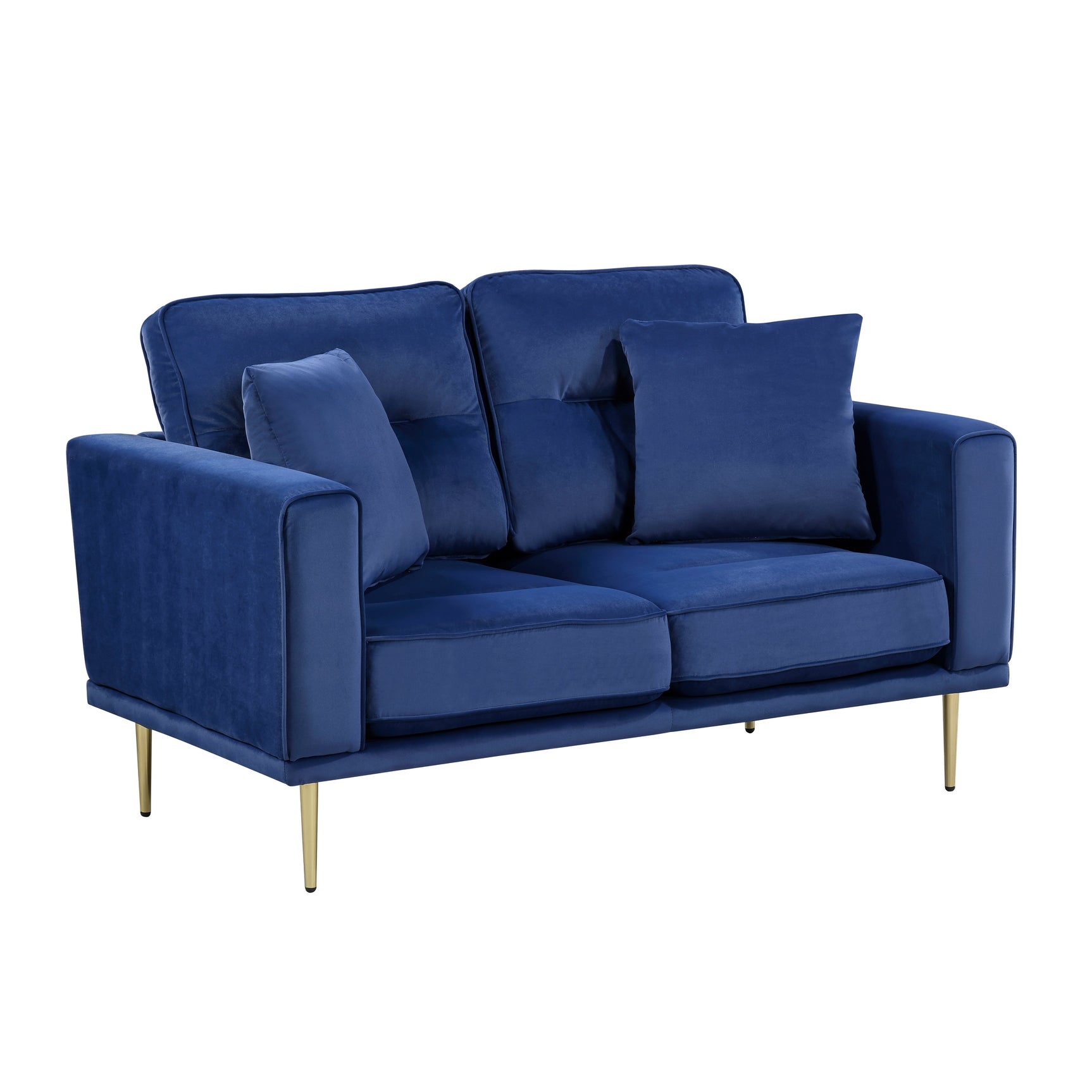 Violetta Blue Loveseat - Ornate Home