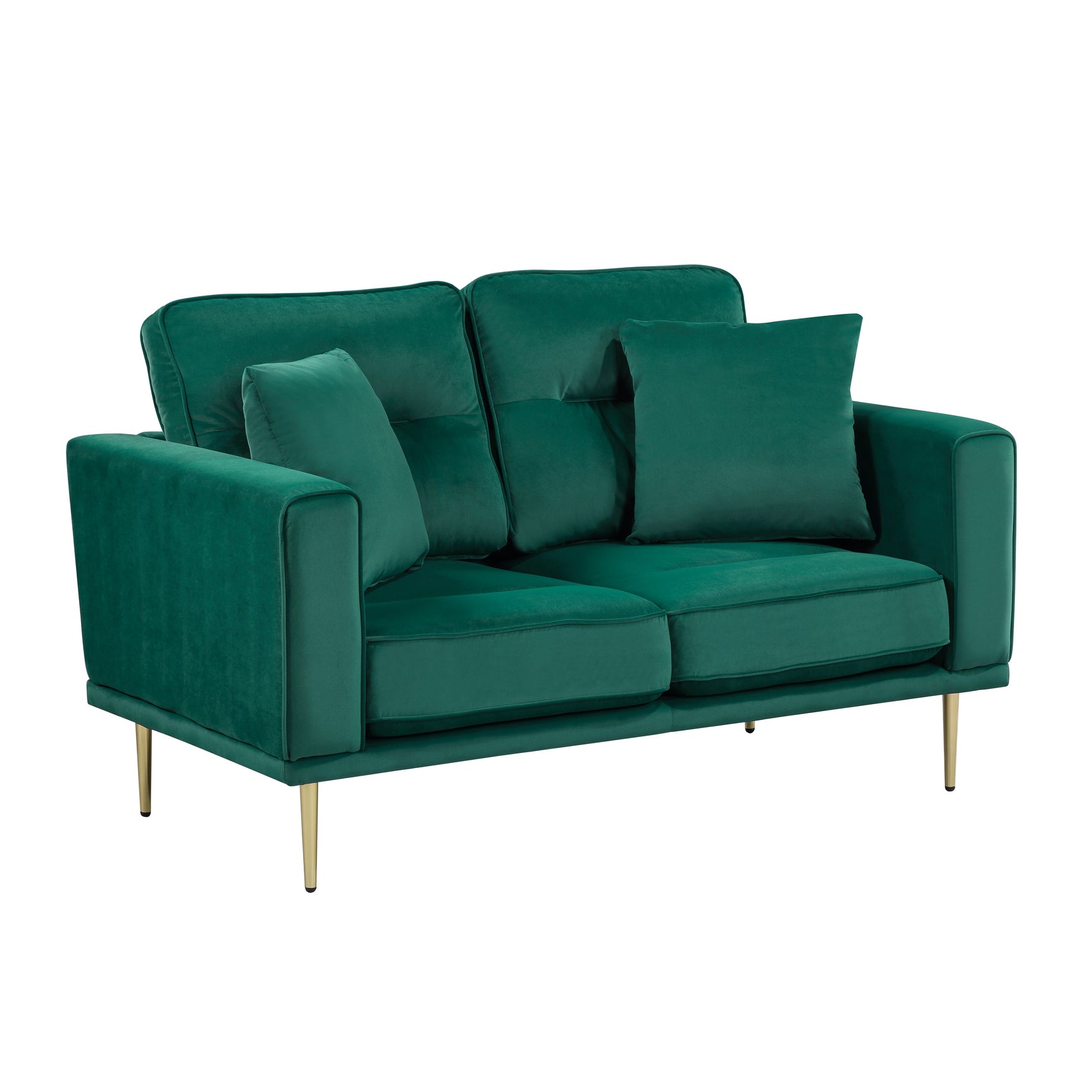Violetta Green Loveseat - Ornate Home