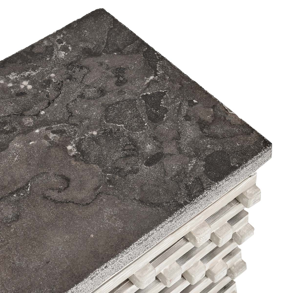 Virginia Timeworn Cream/Blue Stone Sideboard - Ornate Home